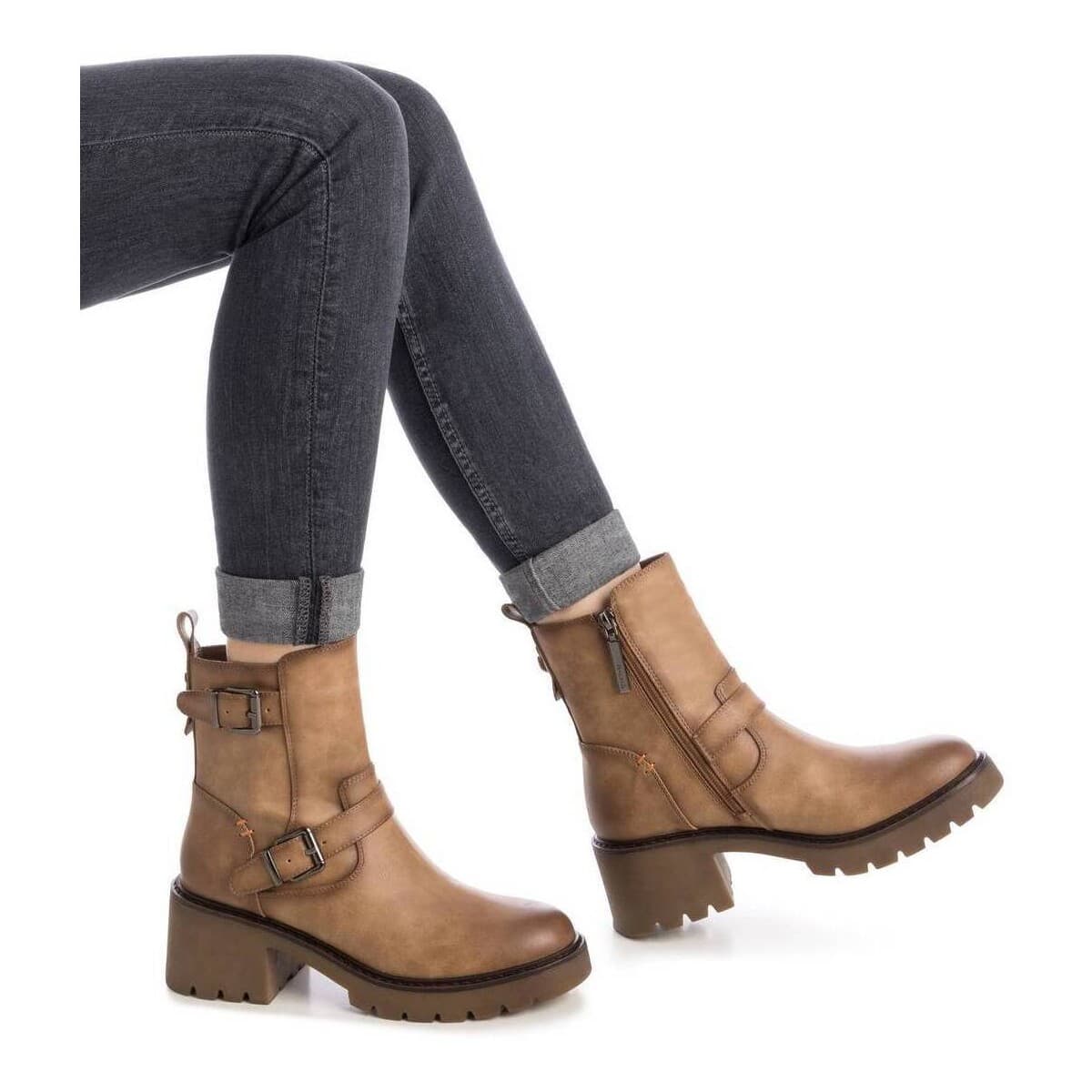 Women's Ankle Boots Refresh Brown