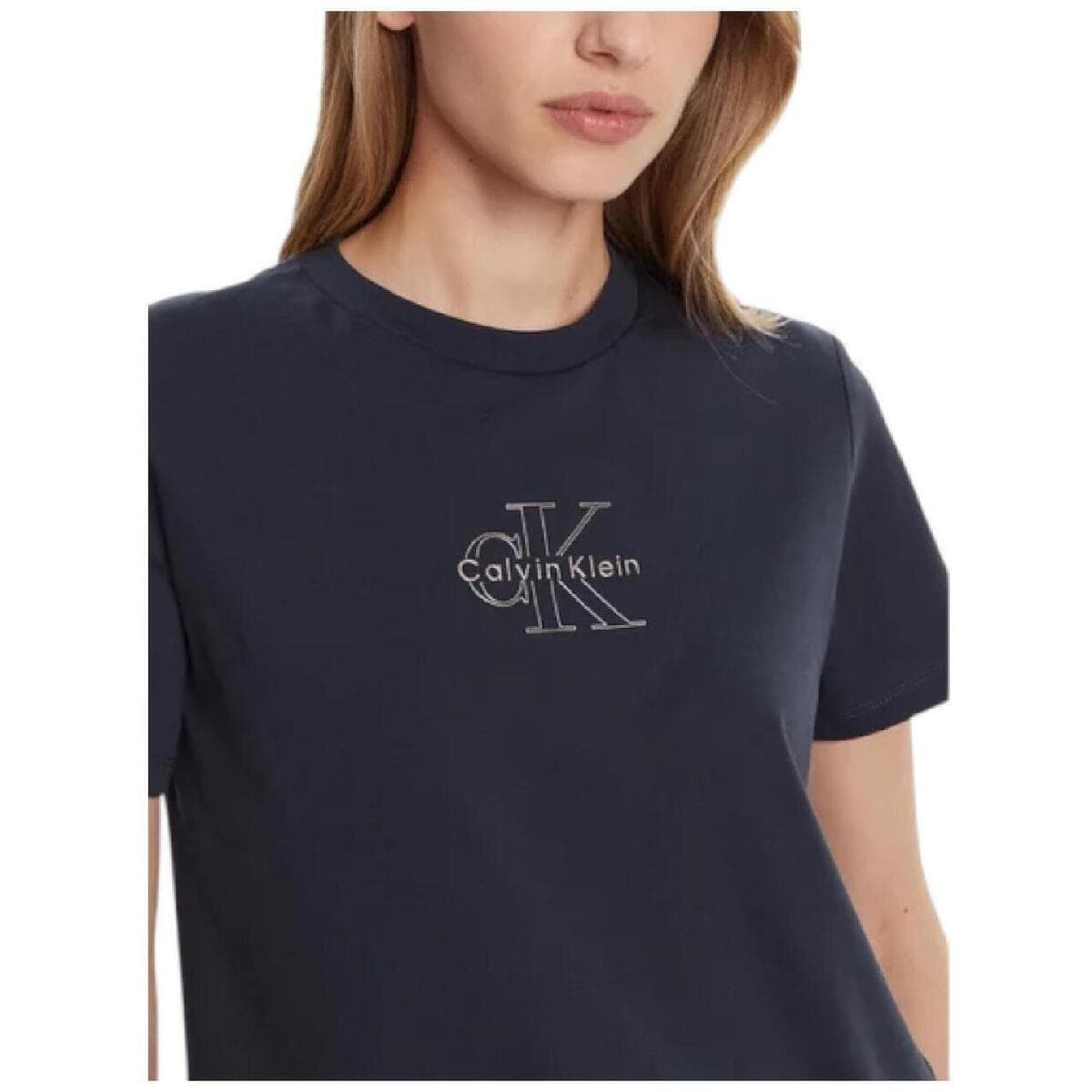 Women's T-Shirts Calvin Klein Black
