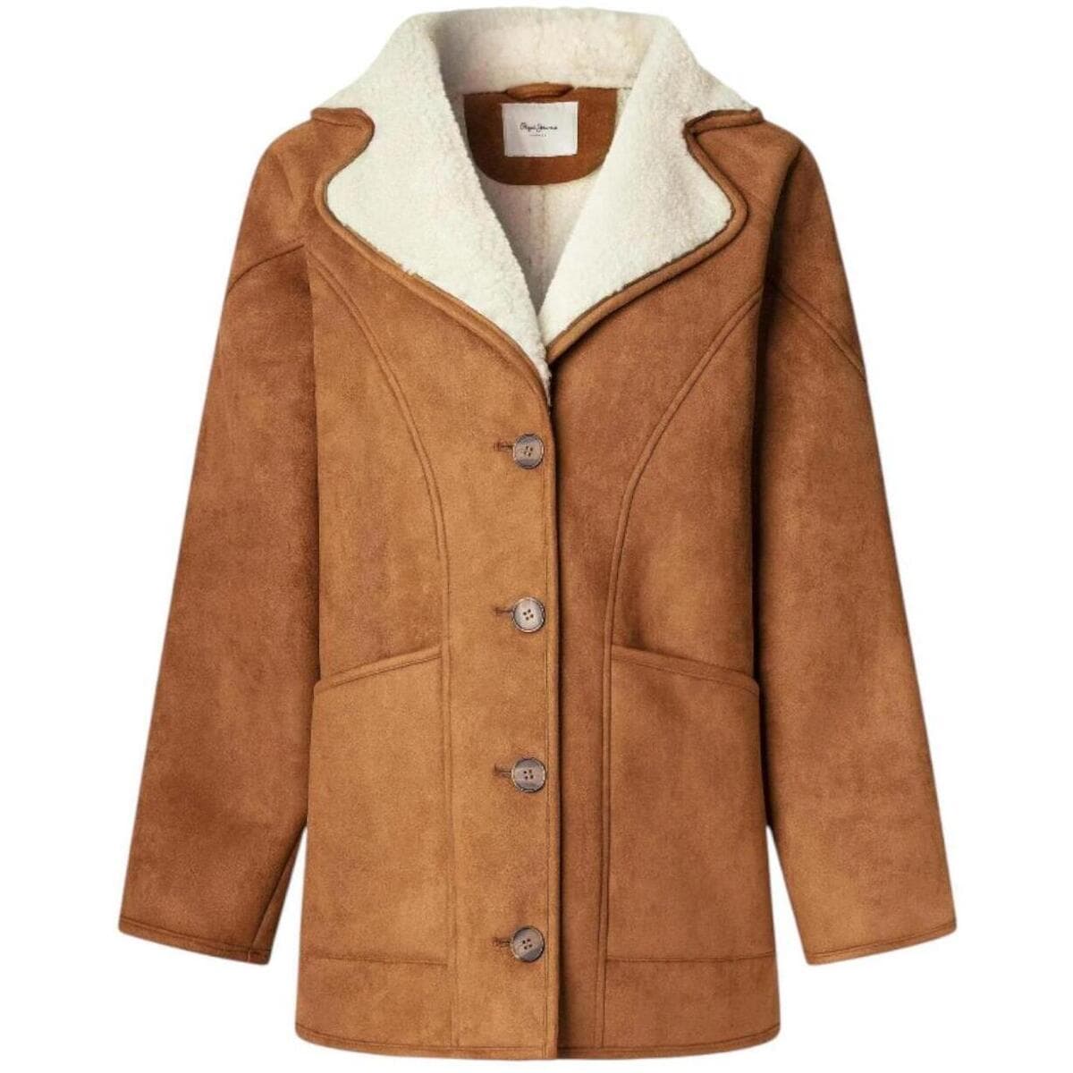 Women's Coats Pepe Jeans Brown