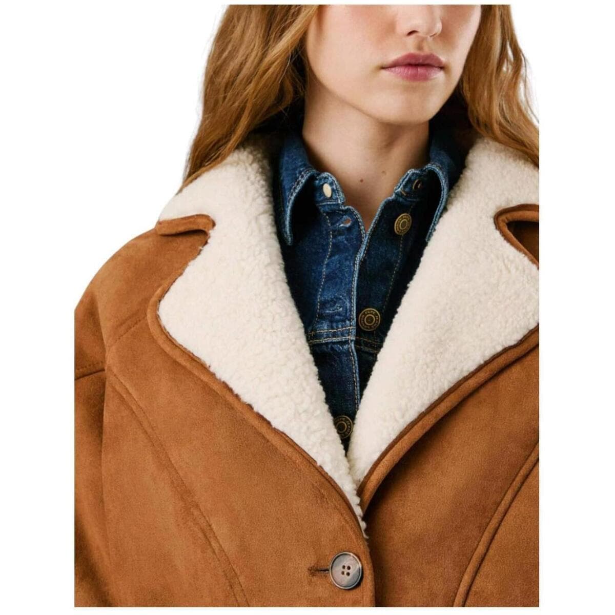 Women's Coats Pepe Jeans Brown