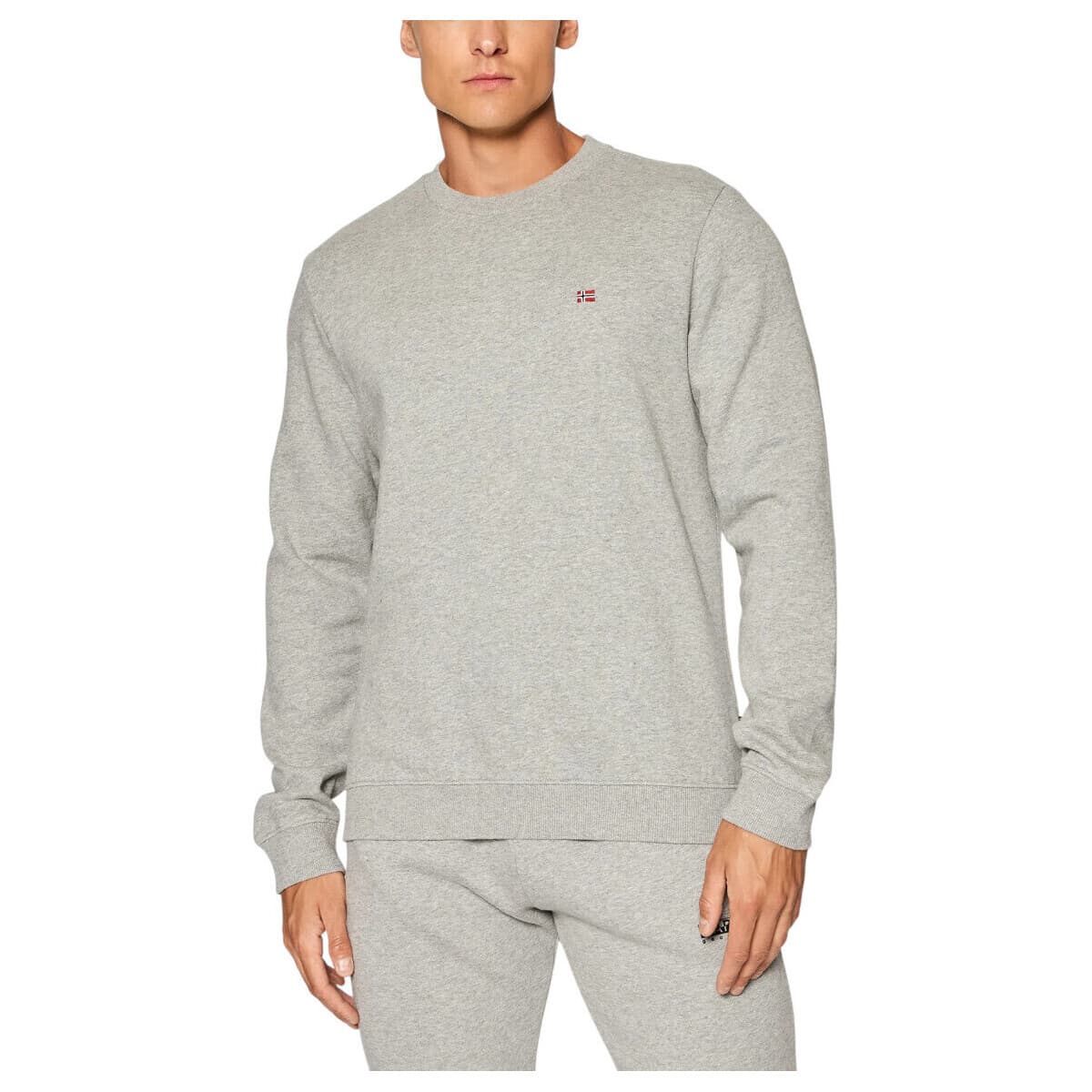 Men's Sports T-Shirts Napapijri Gray