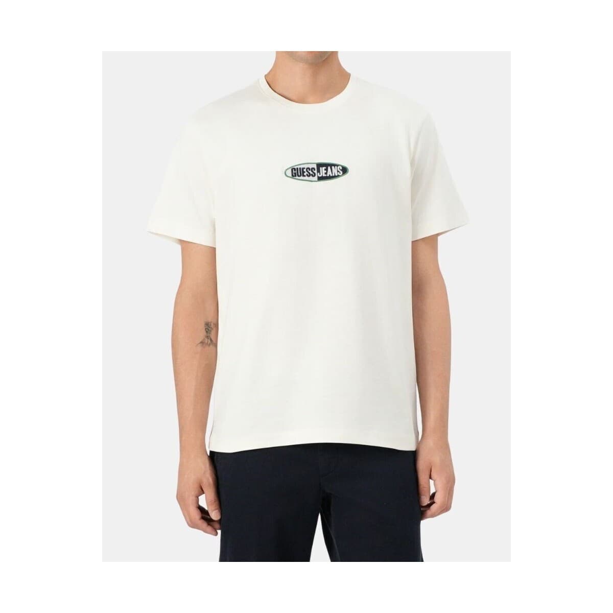 Men's T-Shirts Guess White