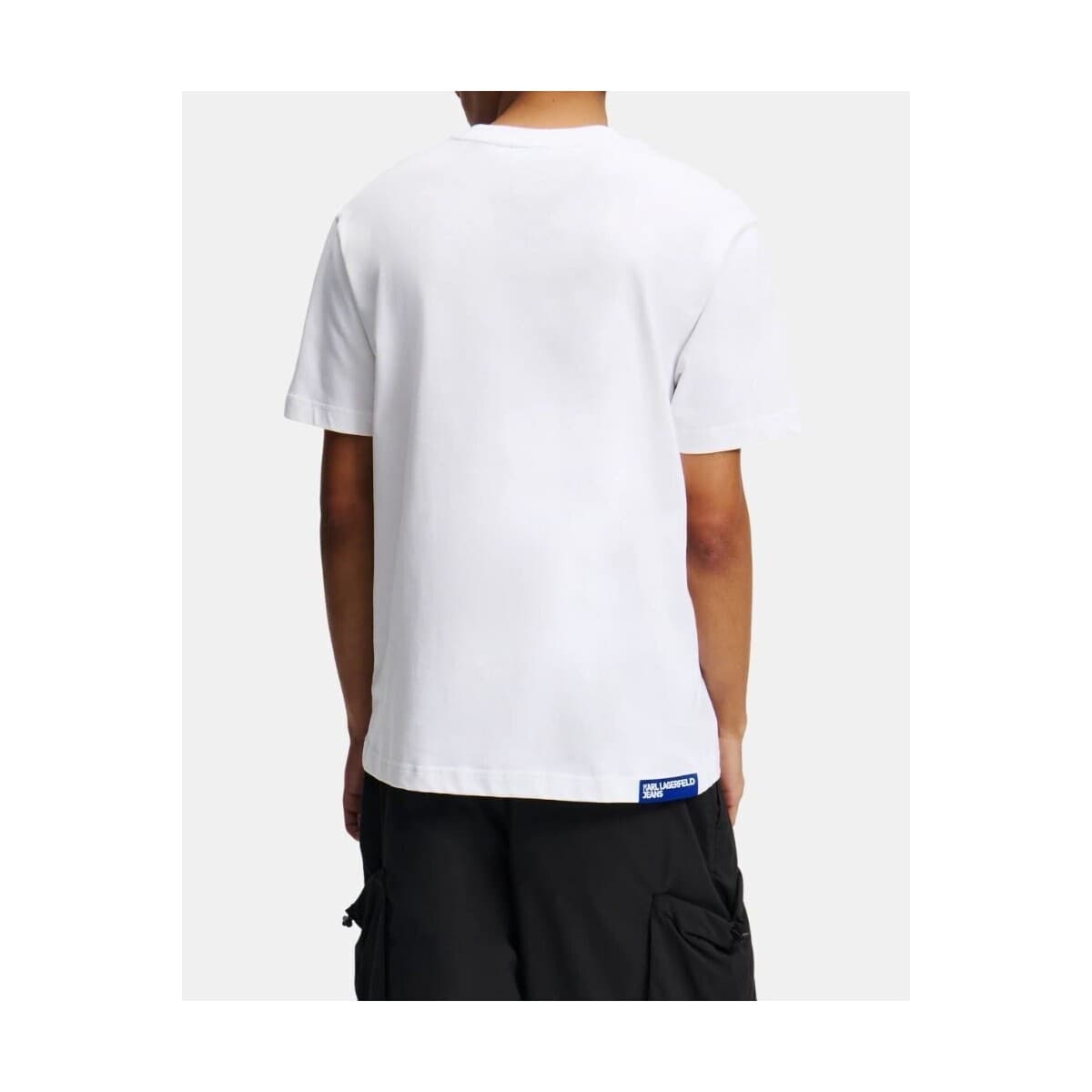 Men's T-Shirts Karl Lagerfeld White