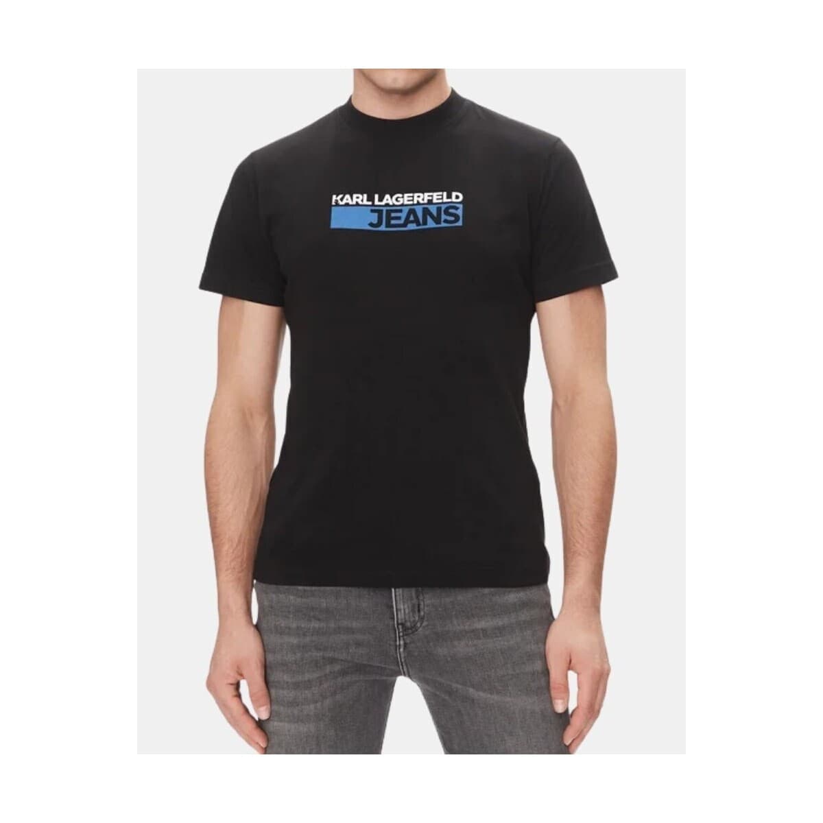 Men's T-Shirts Karl Lagerfeld Black