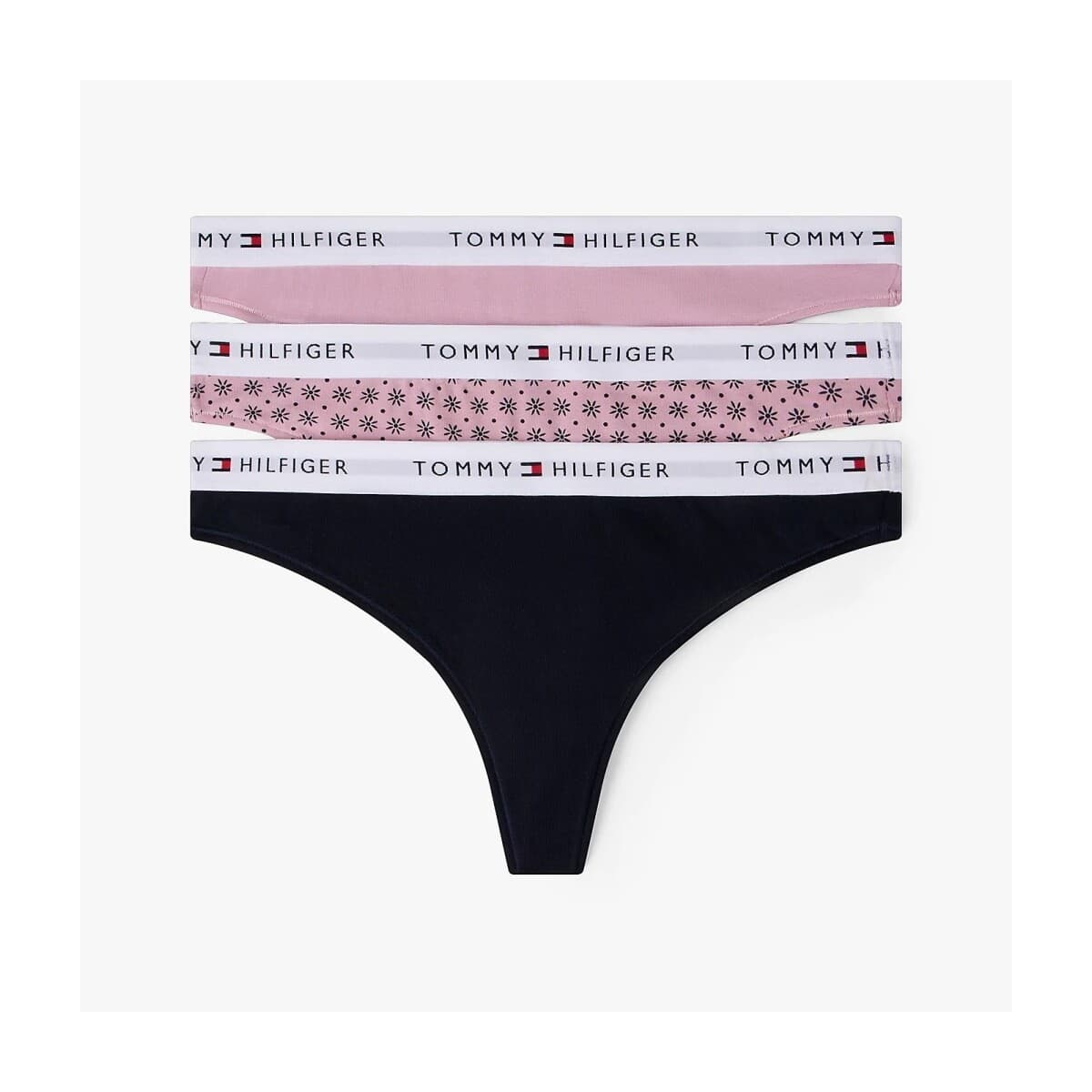 Slips Tommy Hilfiger Ropa Interior Mujer Modèle 3 Pack Thong (ext. Sizes