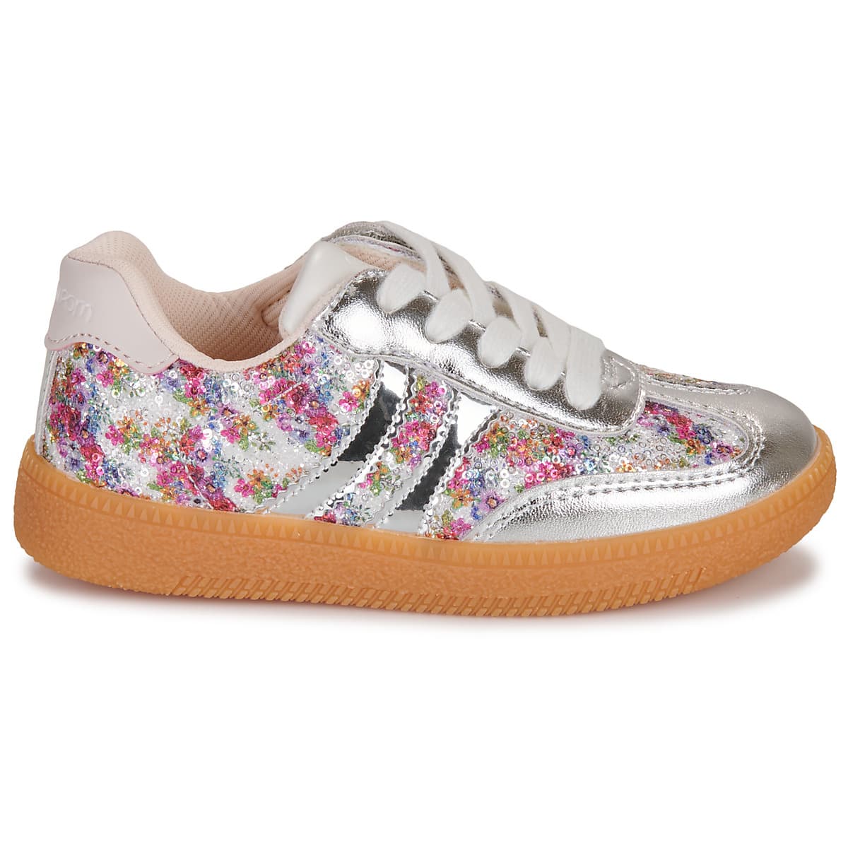 Girls' Sneakers Shoo Pom Silver