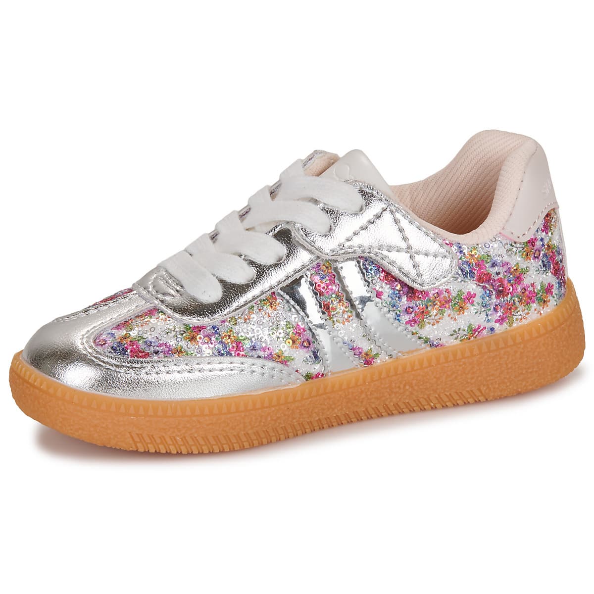 Girls' Sneakers Shoo Pom Silver