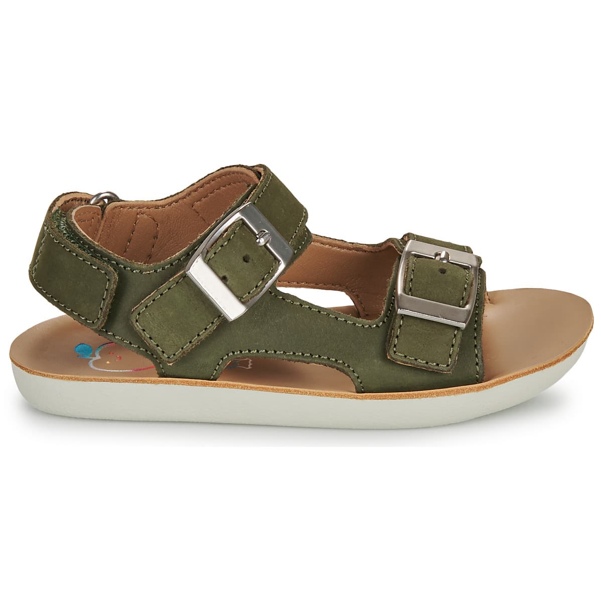 Boys' Sandals Shoo Pom Khaki
