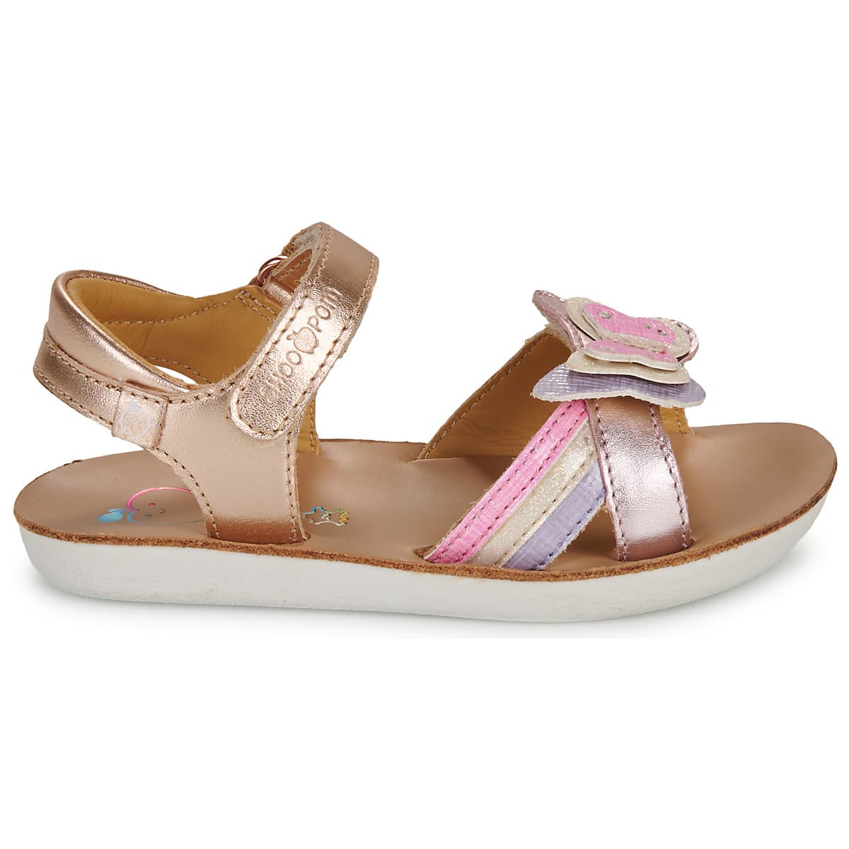 Girls' Sandals Shoo Pom Gold