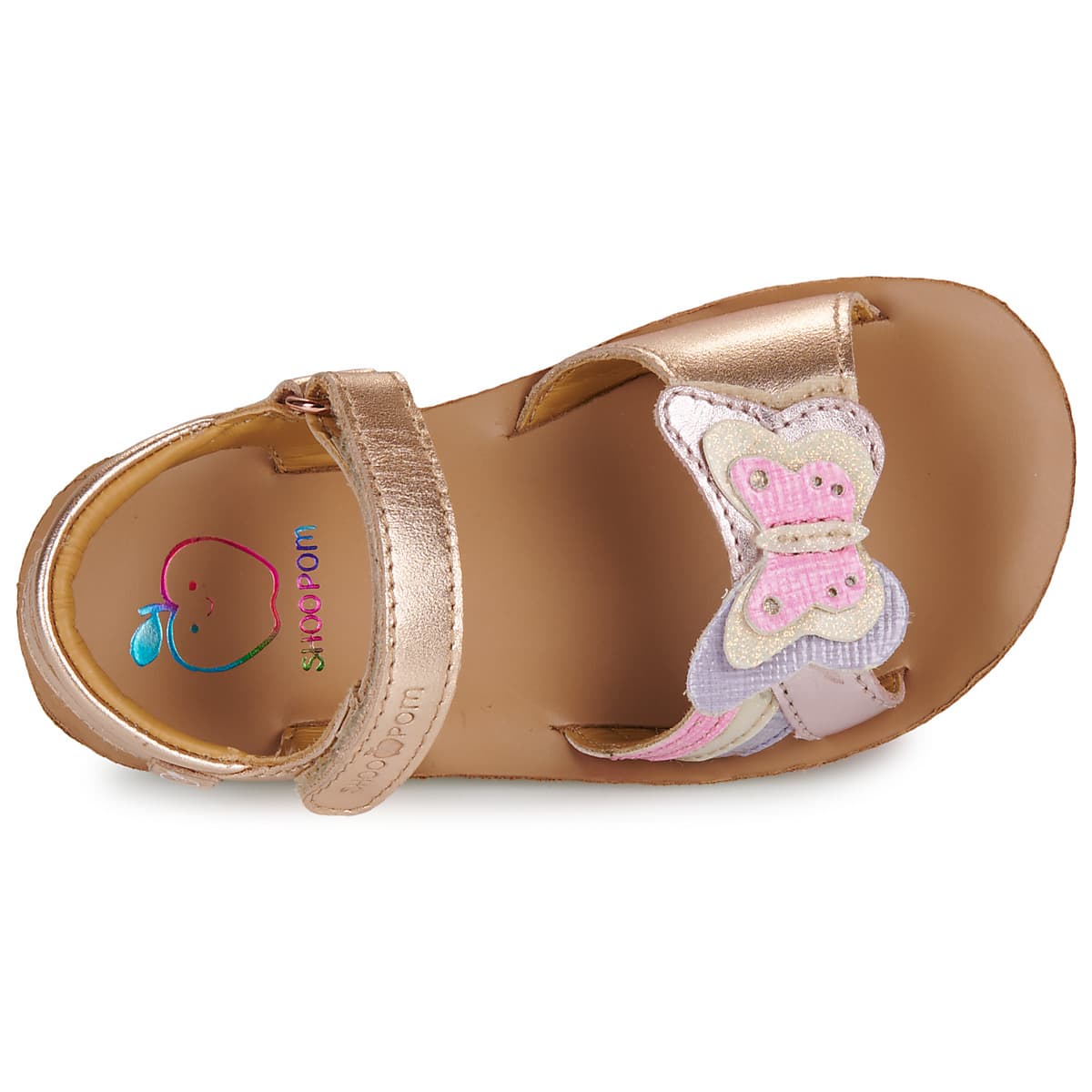 Girls' Sandals Shoo Pom Gold
