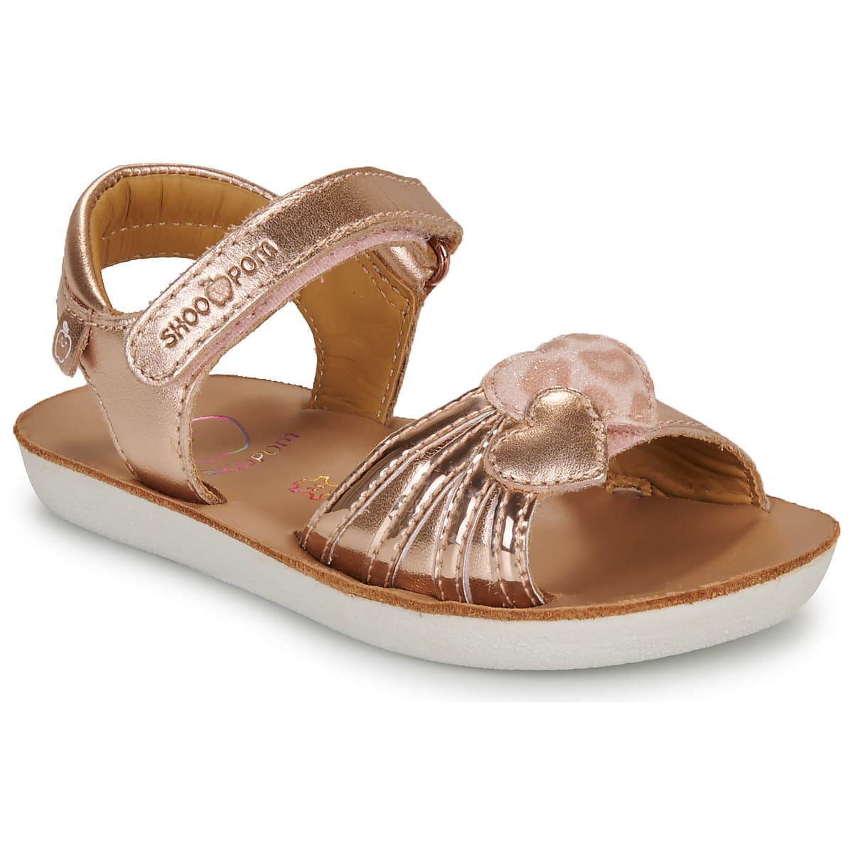 Girls' Sandals Shoo Pom Gold
