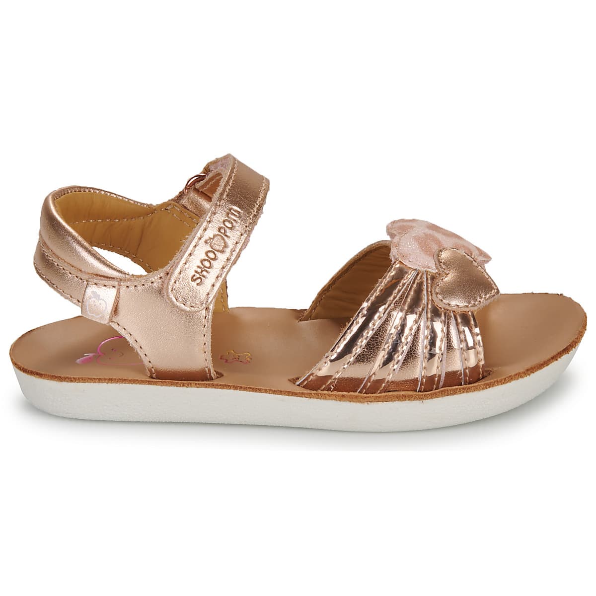Girls' Sandals Shoo Pom Gold