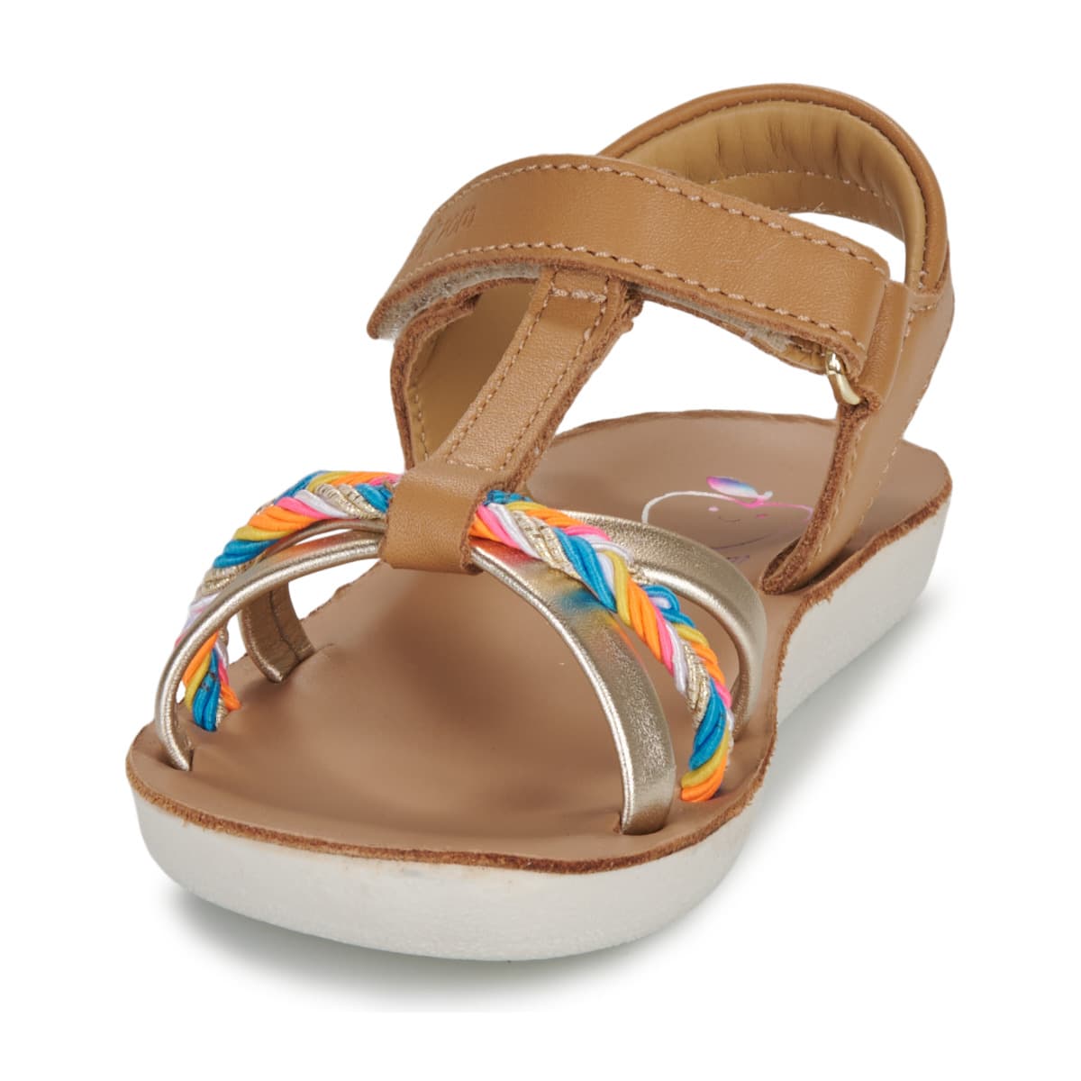 Girls' Sandals Shoo Pom Brown