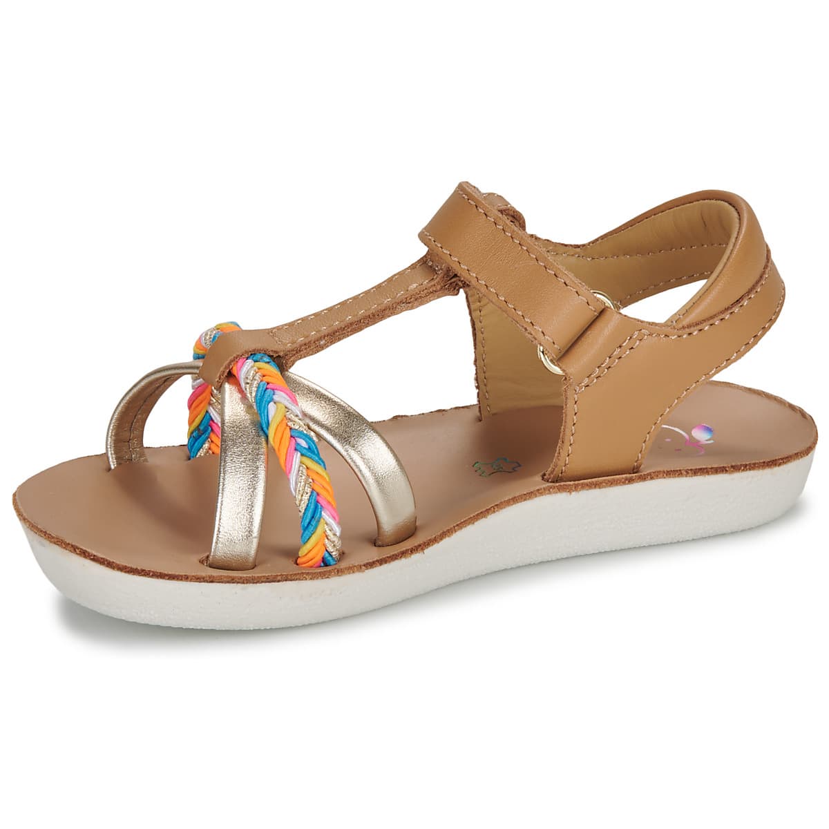 Girls' Sandals Shoo Pom Brown