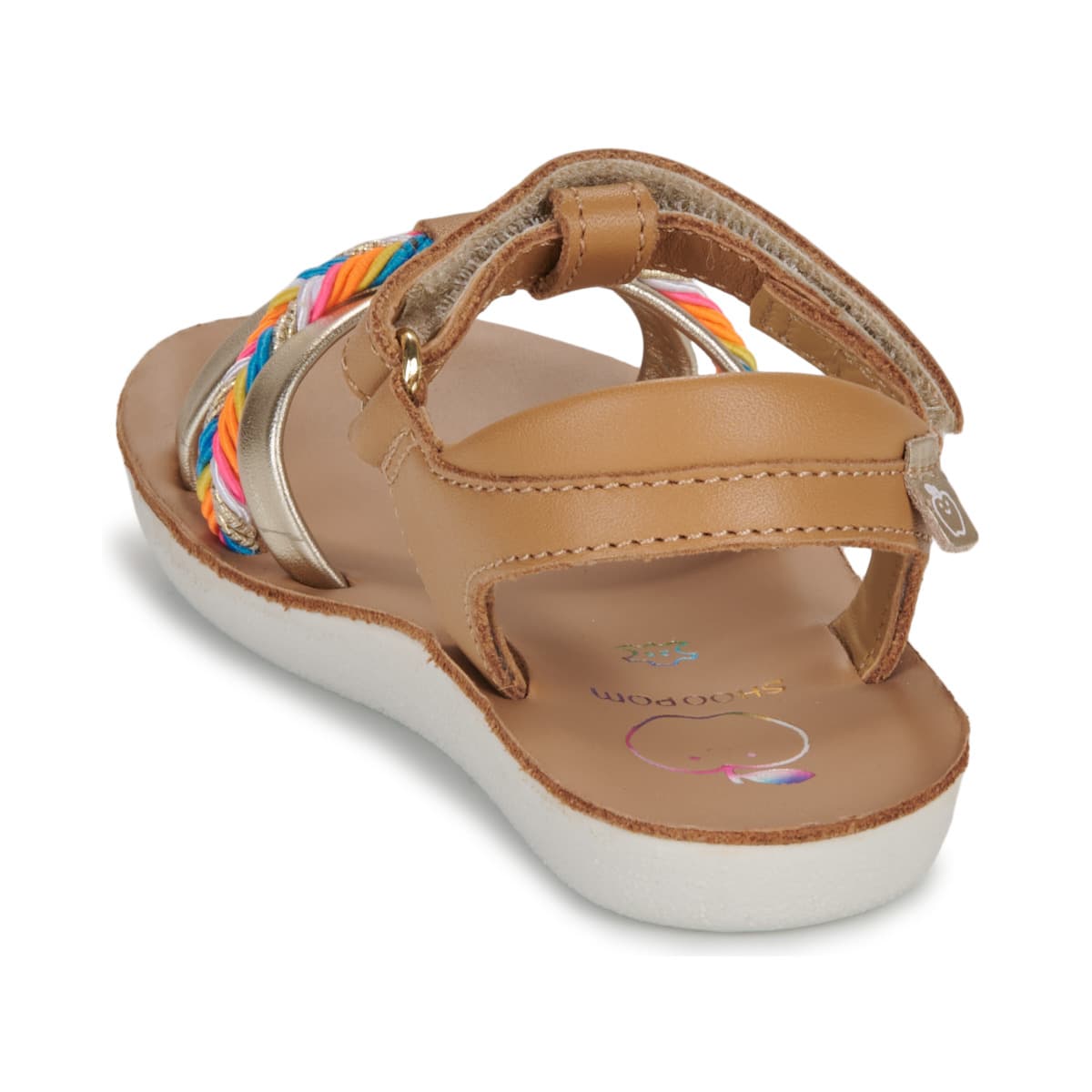 Girls' Sandals Shoo Pom Brown