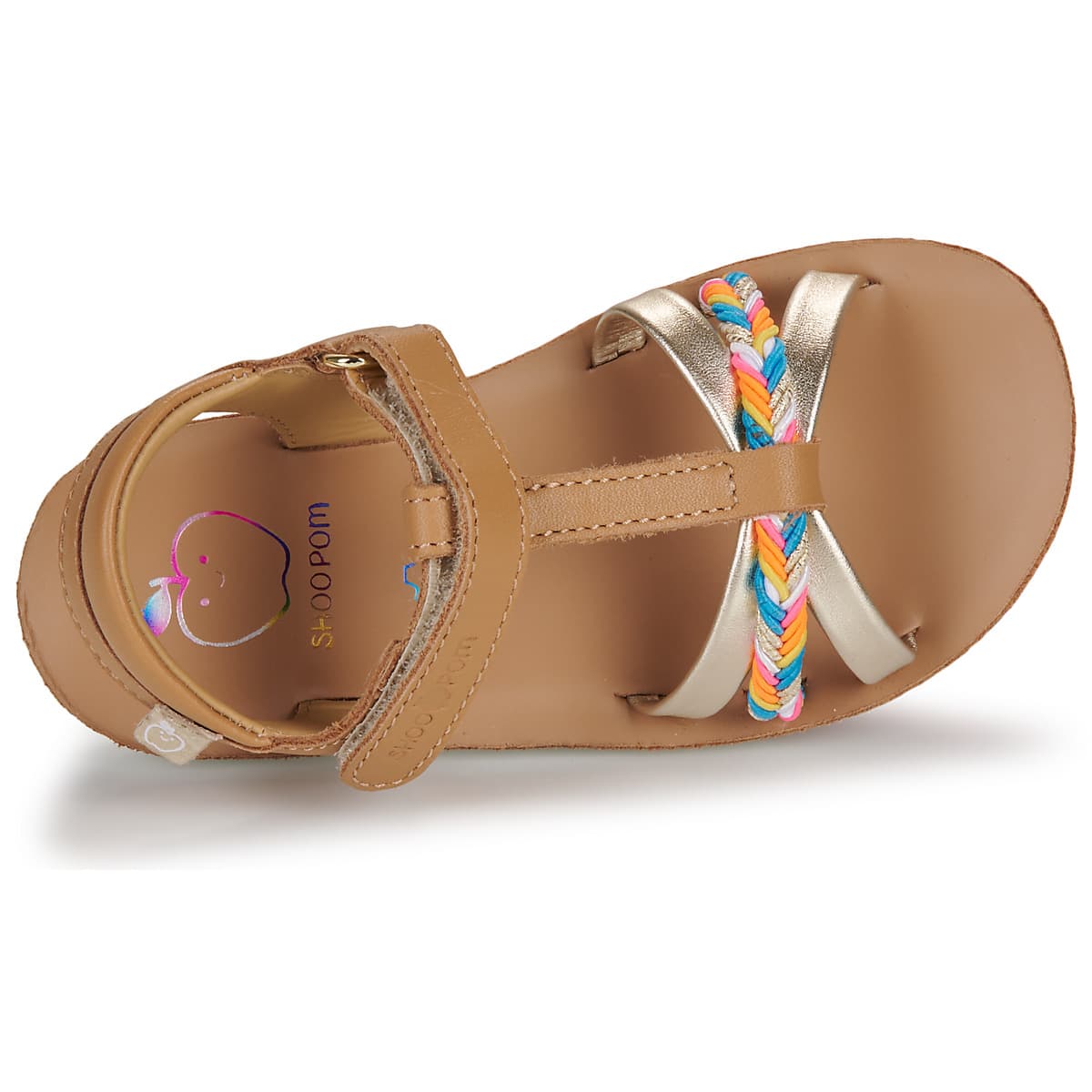 Girls' Sandals Shoo Pom Brown