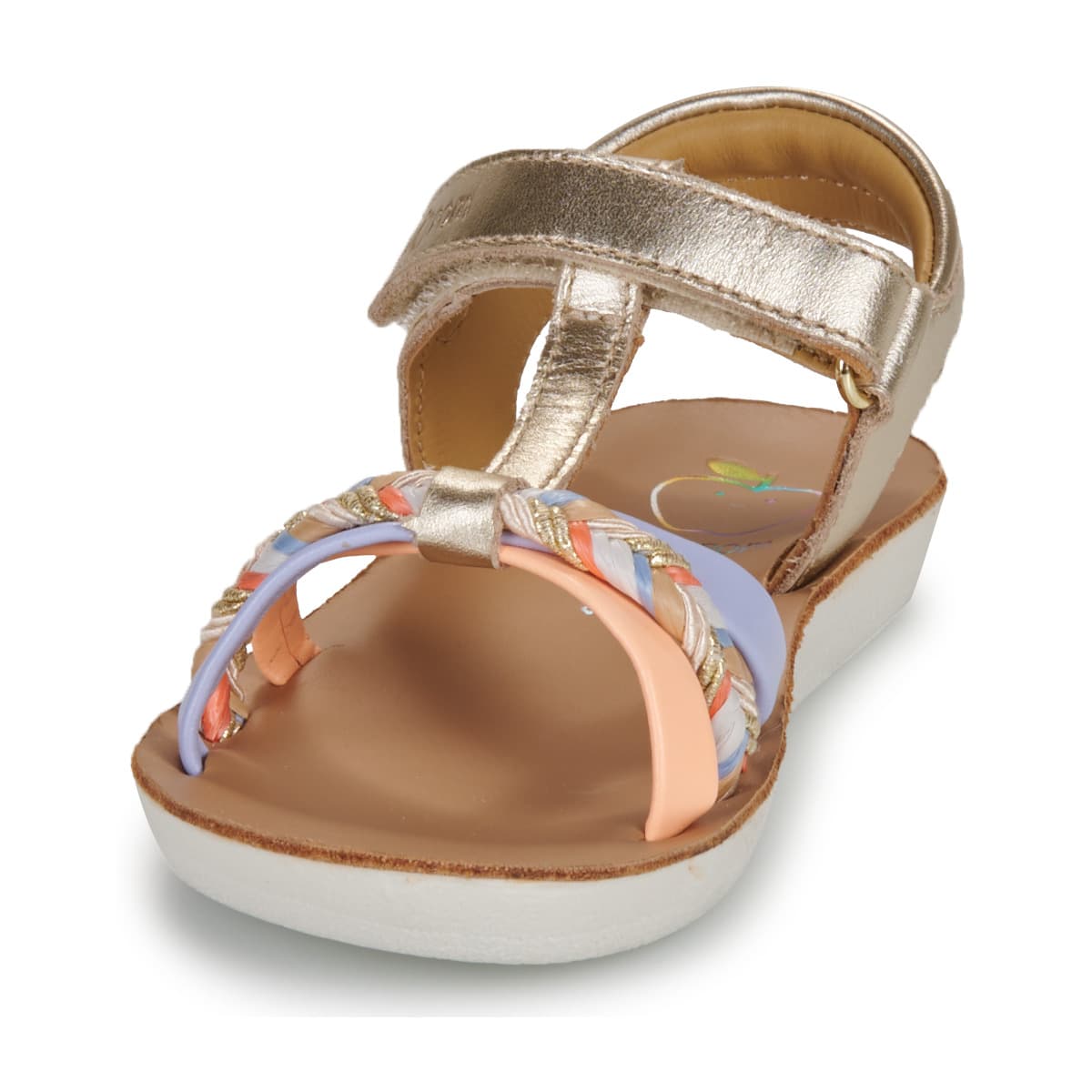 Girls' Sandals Shoo Pom Gold
