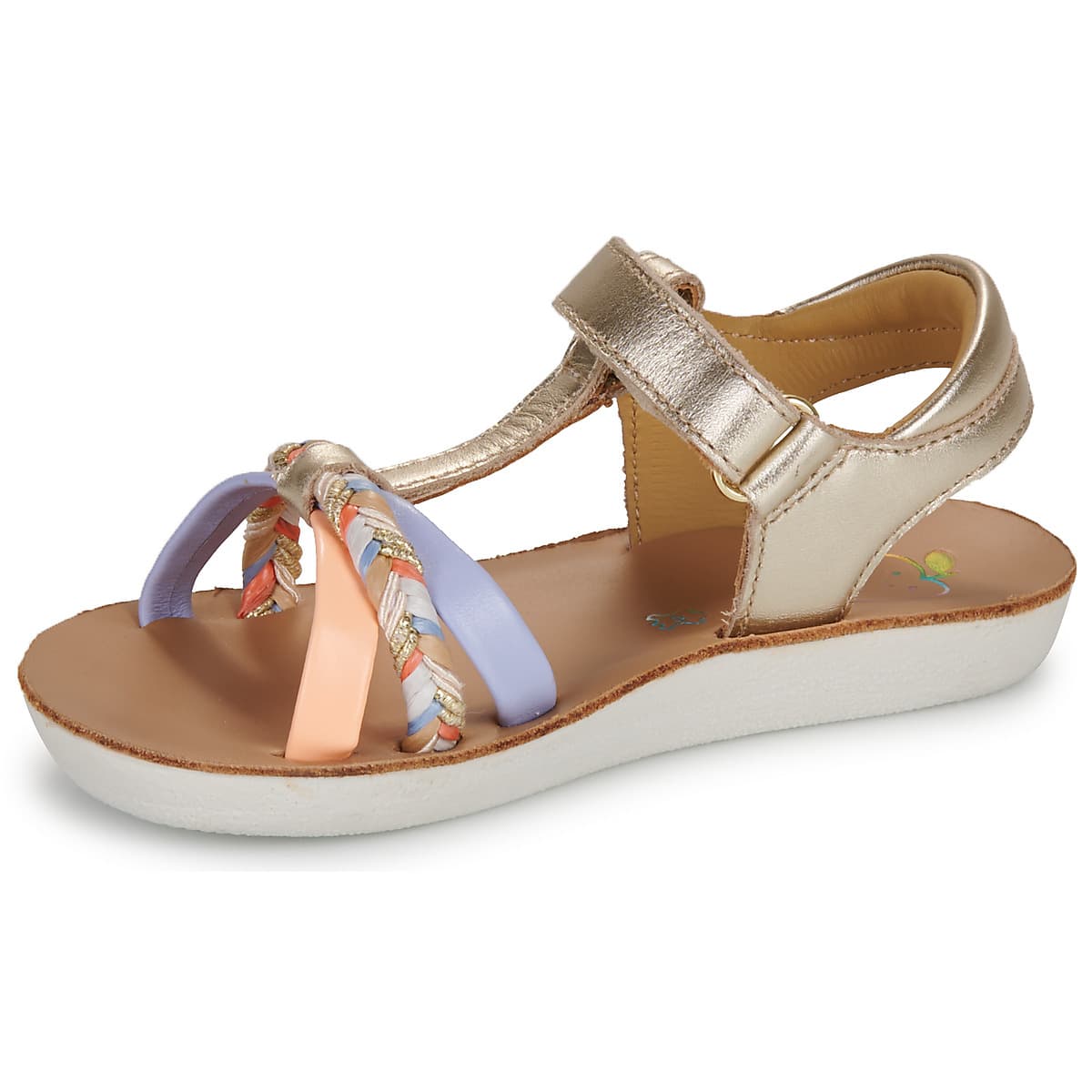 Girls' Sandals Shoo Pom Gold