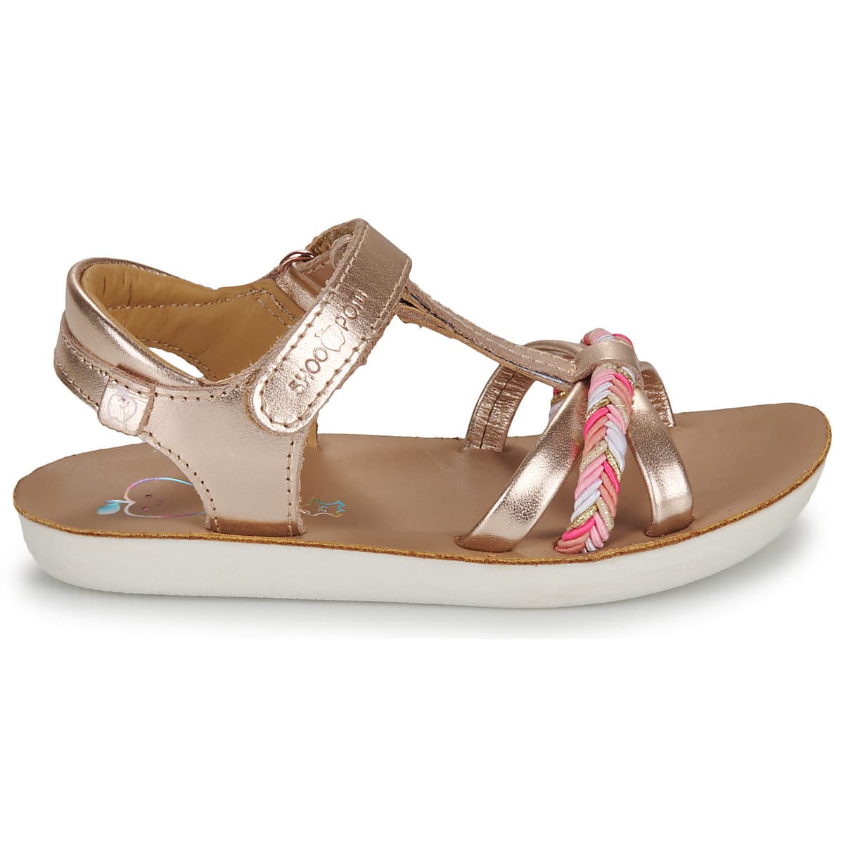 Girls' Sandals Shoo Pom Gold