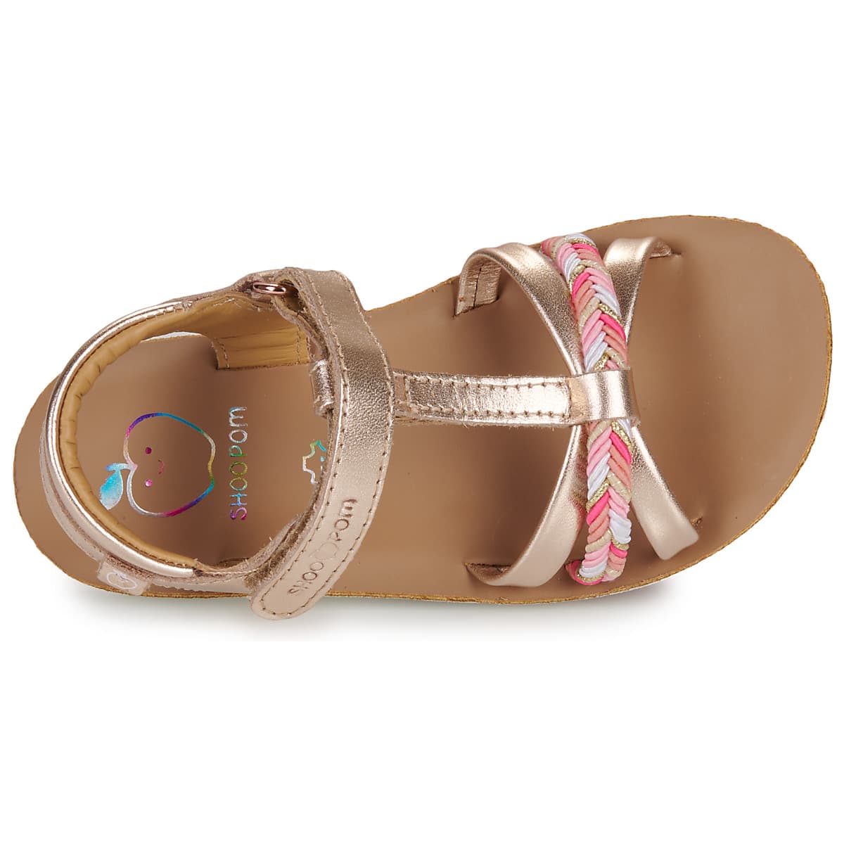 Girls' Sandals Shoo Pom Gold