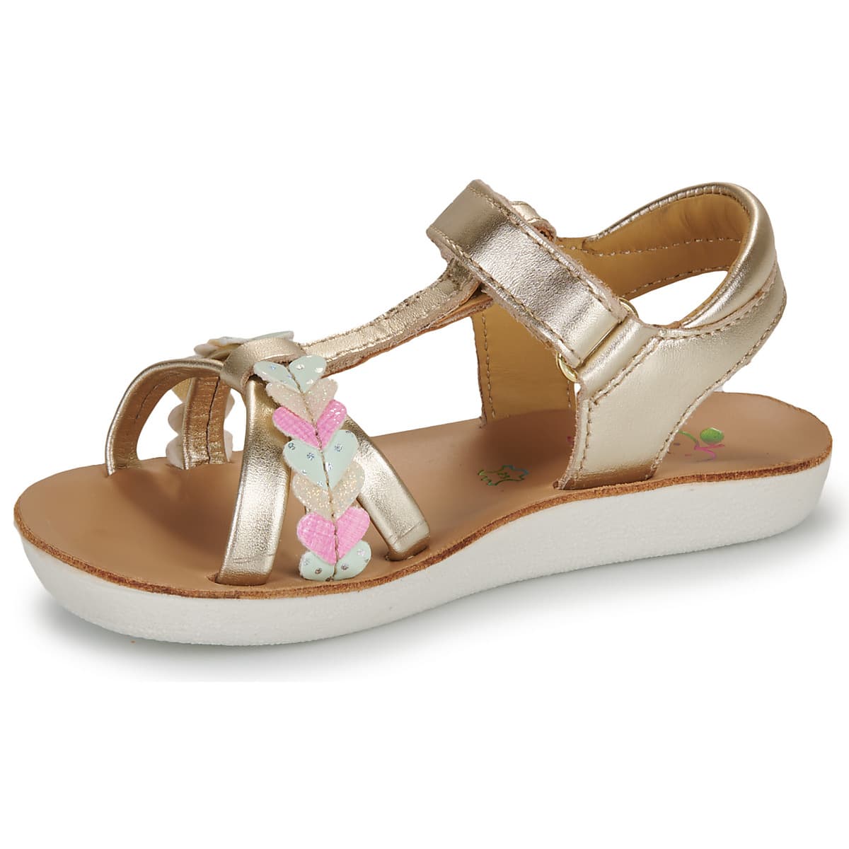 Girls' Sandals Shoo Pom Gold