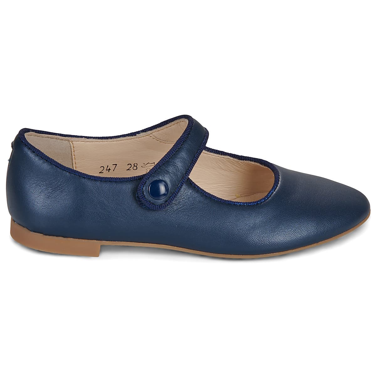 Women's Ballet Flats Pom d'Api Blue