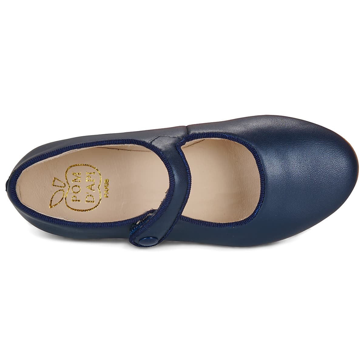 Women's Ballet Flats Pom d'Api Blue
