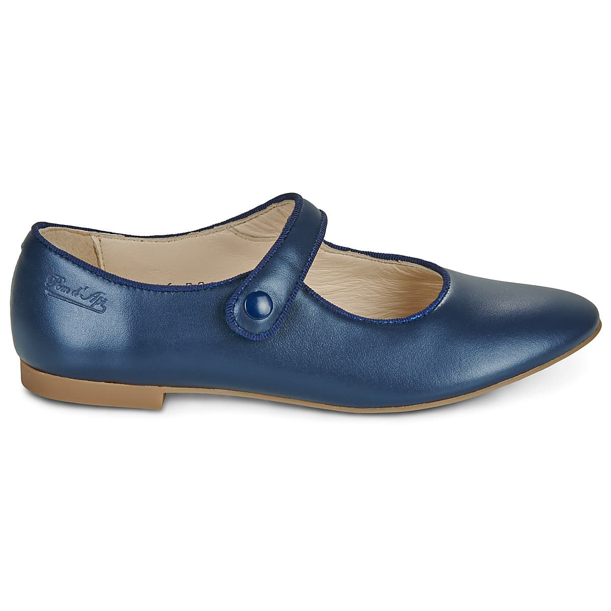 Women's Ballet Flats Pom d'Api Blue