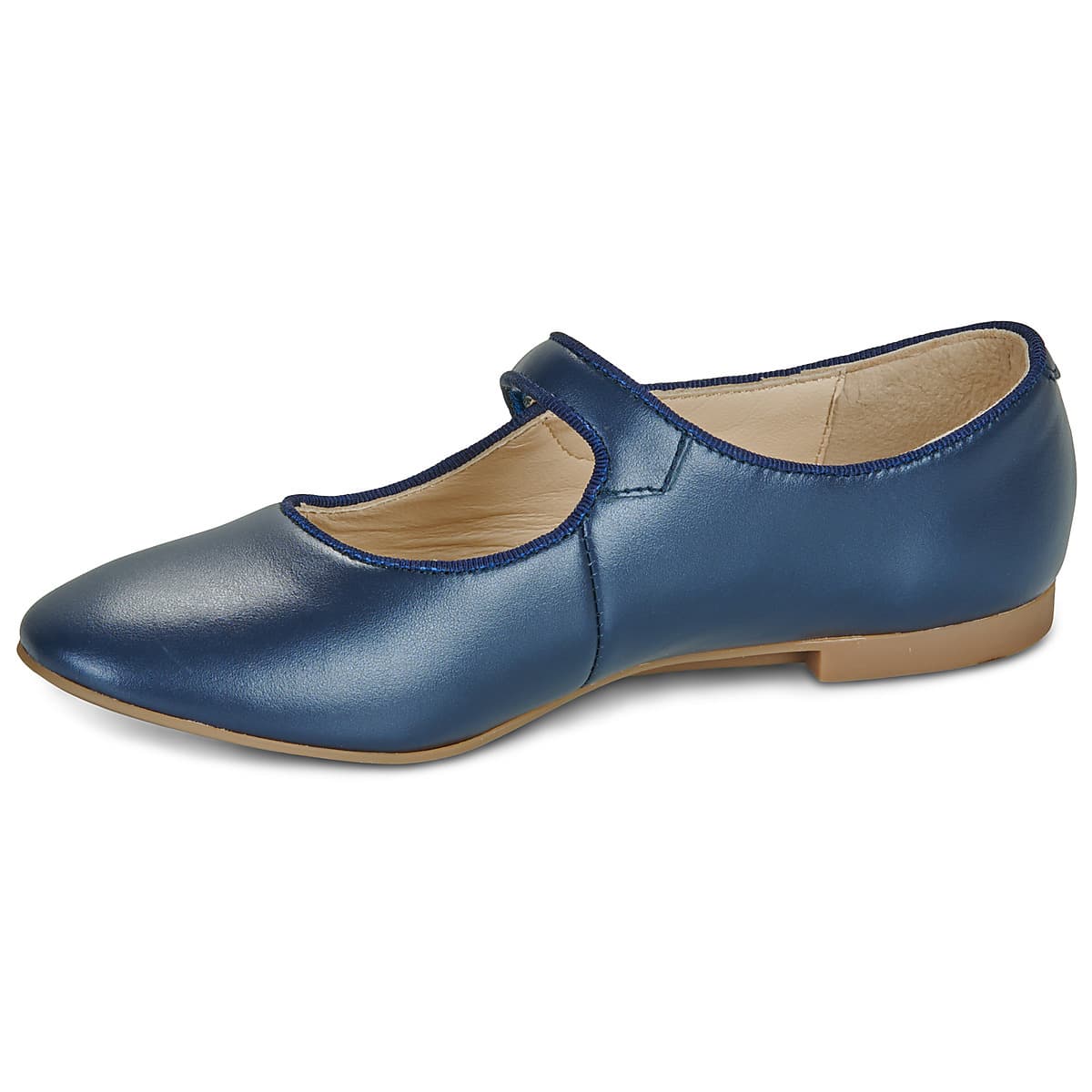 Women's Ballet Flats Pom d'Api Blue
