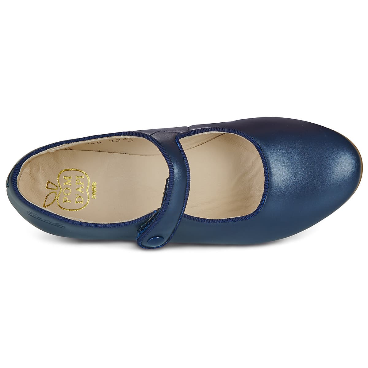 Women's Ballet Flats Pom d'Api Blue