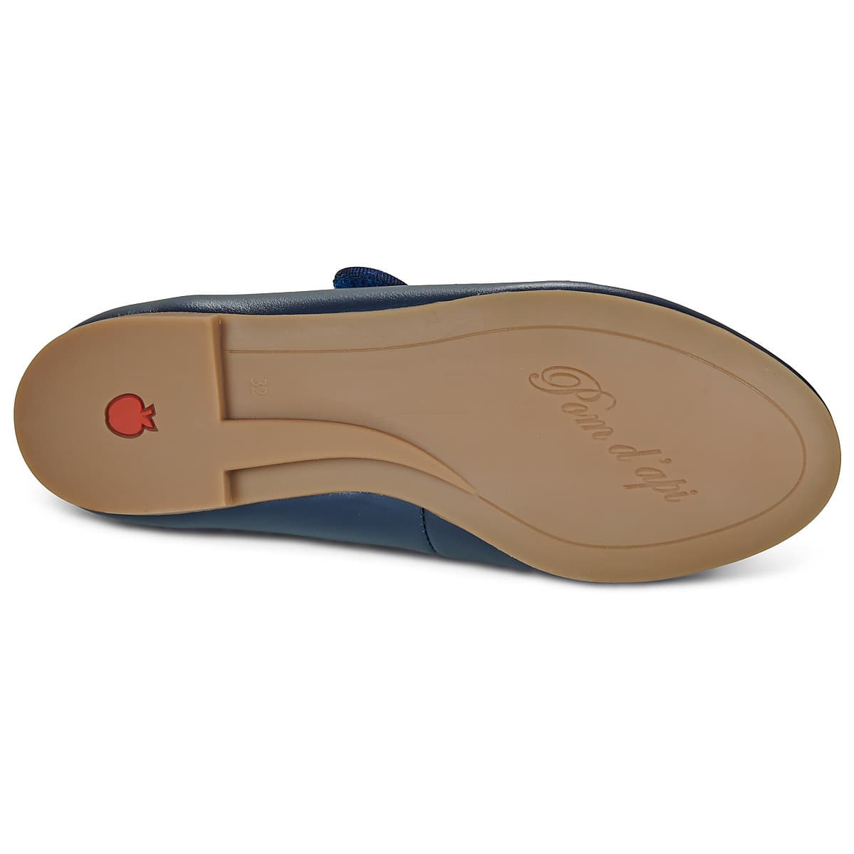 Women's Ballet Flats Pom d'Api Blue