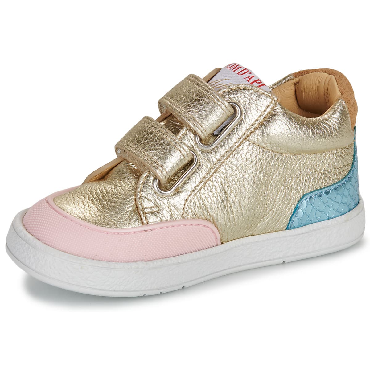 Girls' Sneakers Pom d'Api Multicolor