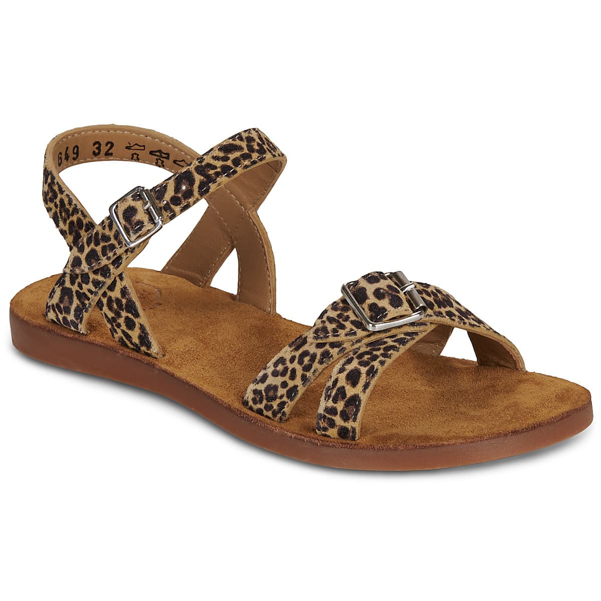 Girls' Sandals Pom d'Api Multicolor