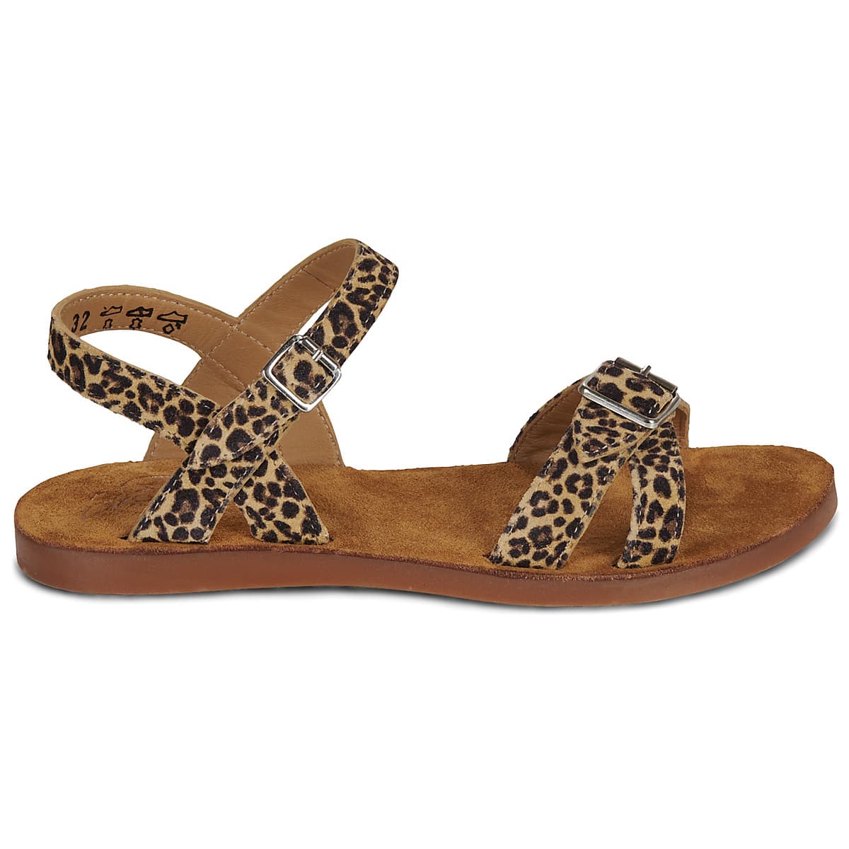 Girls' Sandals Pom d'Api Multicolor