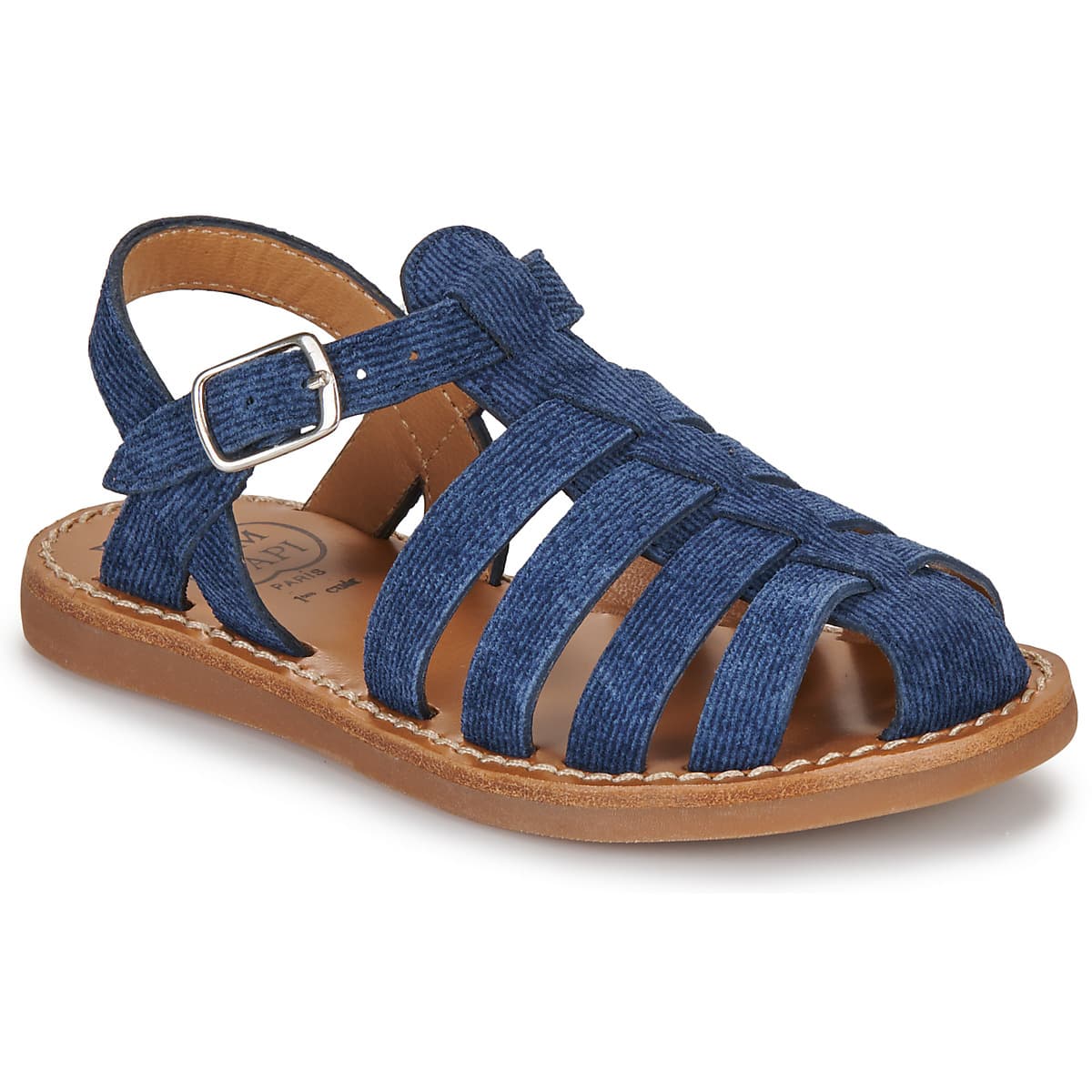 Boys' Sandals Pom d'Api Blue