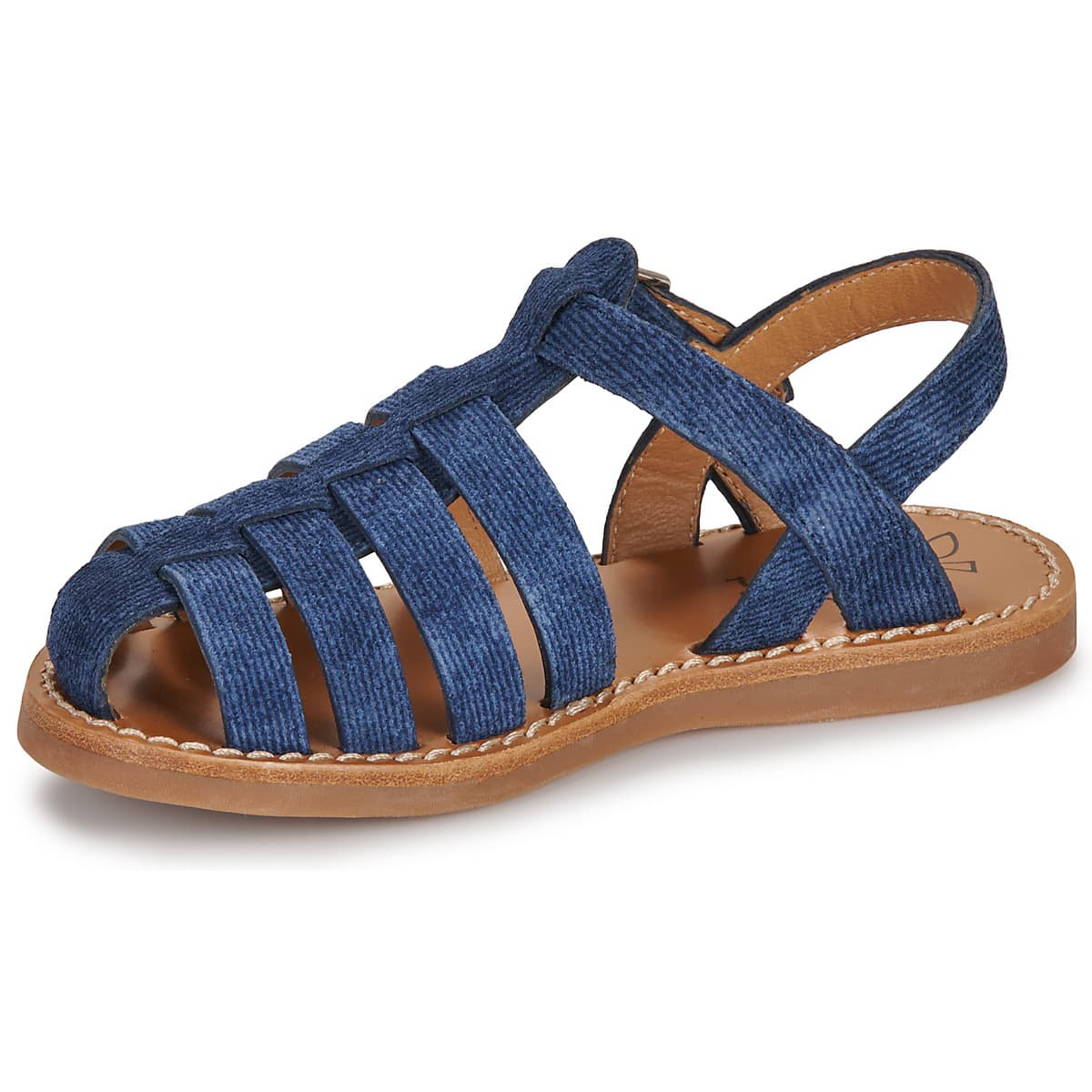 Boys' Sandals Pom d'Api Blue