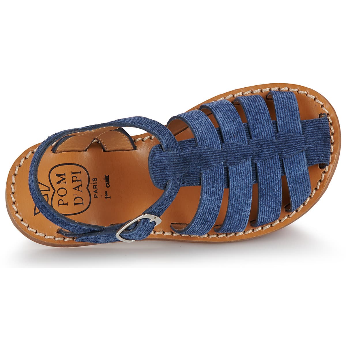Boys' Sandals Pom d'Api Blue