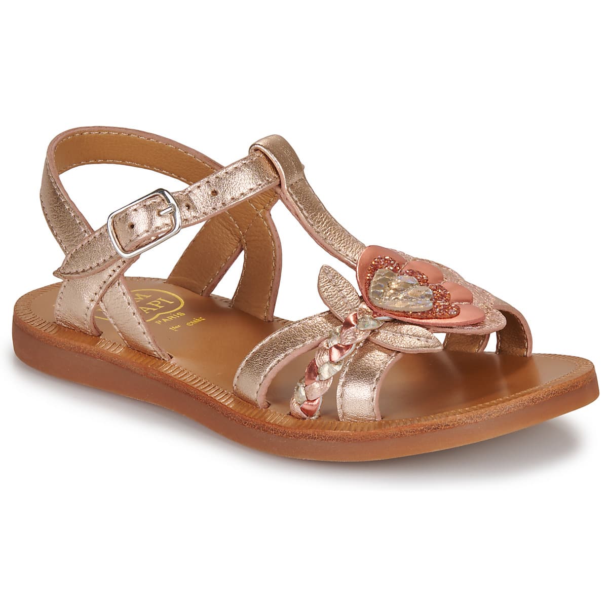 Girls' Sandals Pom d'Api Pink