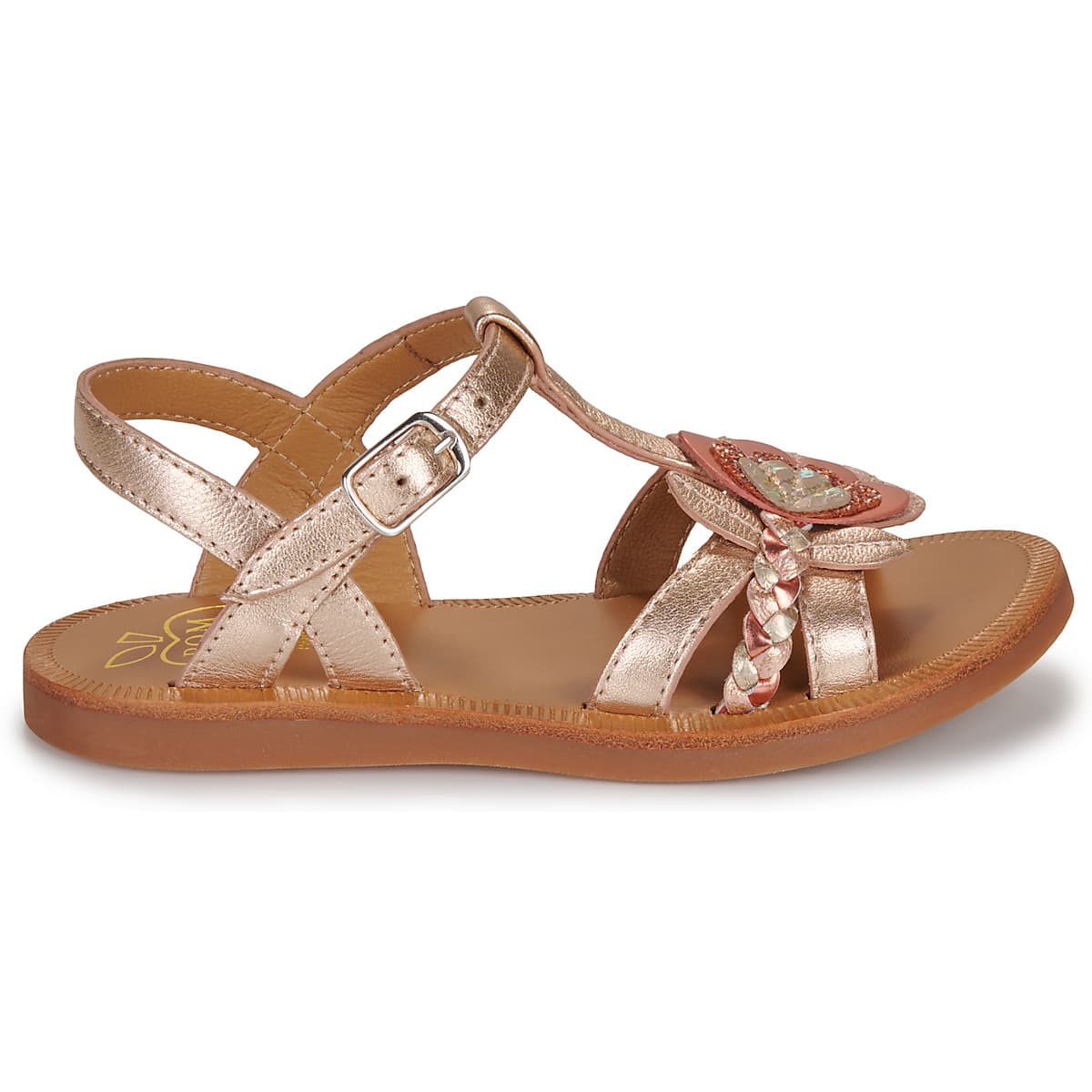 Girls' Sandals Pom d'Api Pink