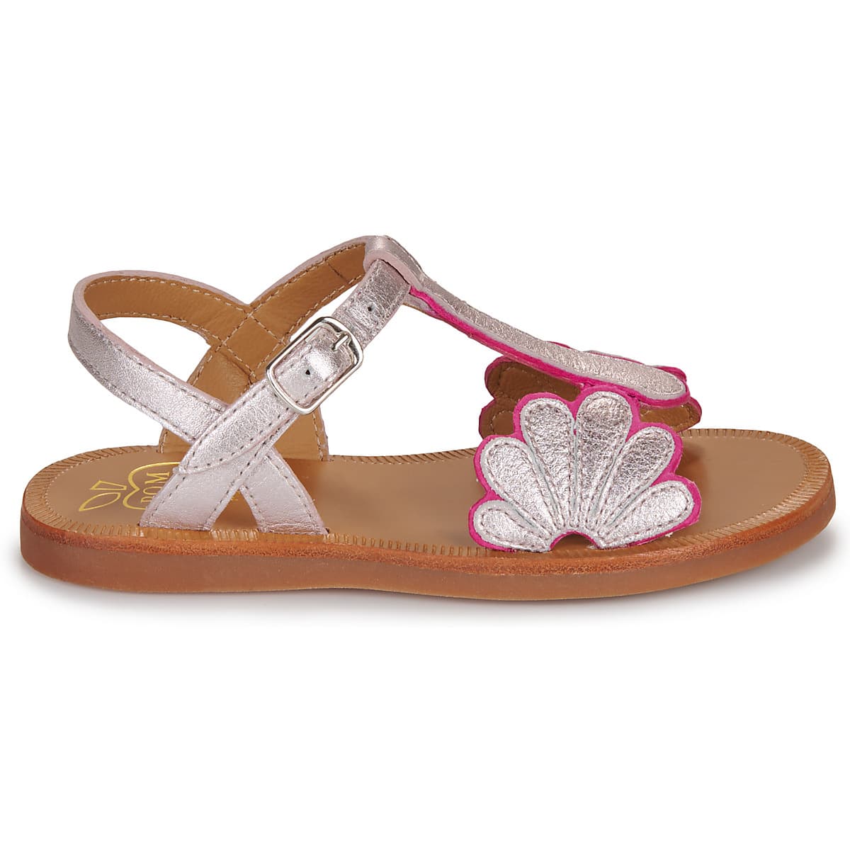 Girls' Sandals Pom d'Api Pink