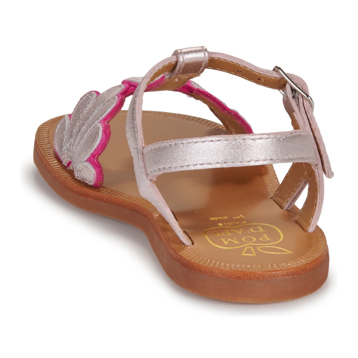 Girls' Sandals Pom d'Api Pink