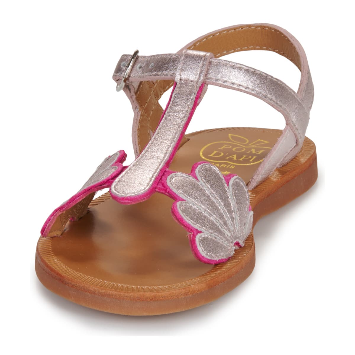 Girls' Sandals Pom d'Api Pink