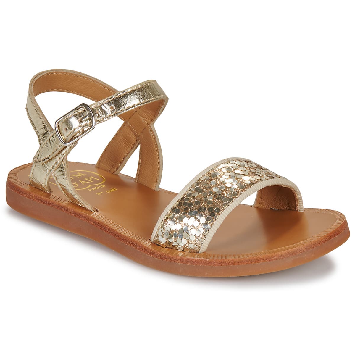 Girls' Sandals Pom d'Api Gold