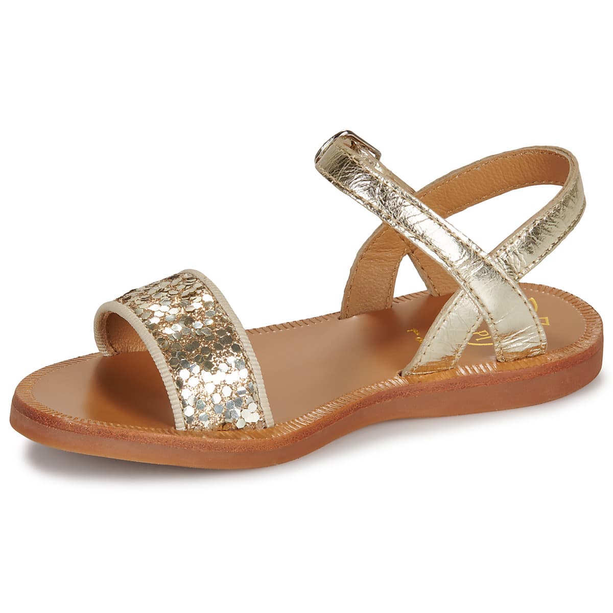 Girls' Sandals Pom d'Api Gold