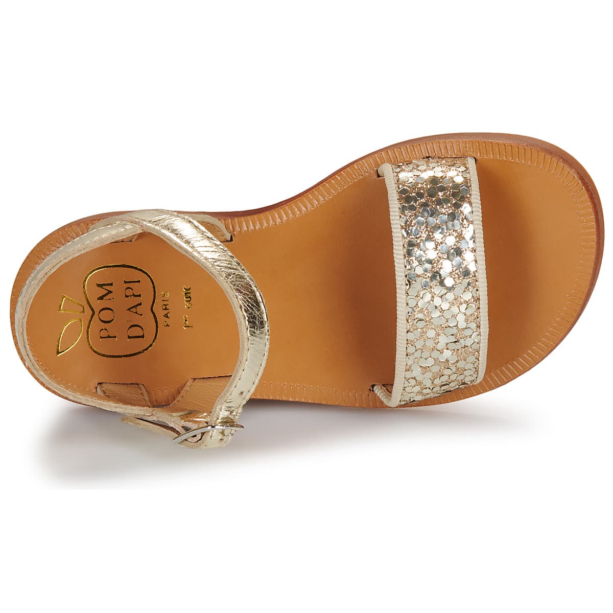 Girls' Sandals Pom d'Api Gold
