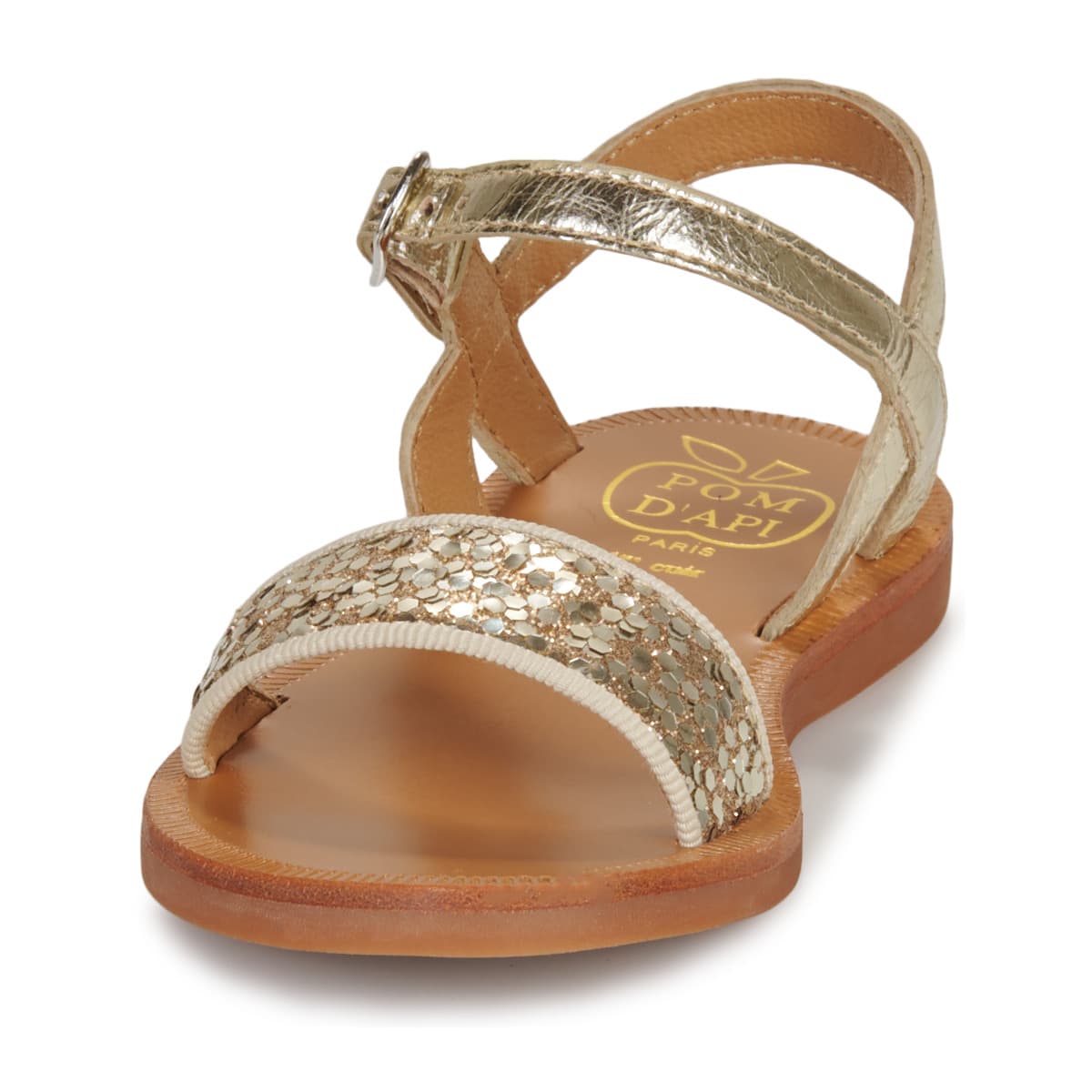 Girls' Sandals Pom d'Api Gold