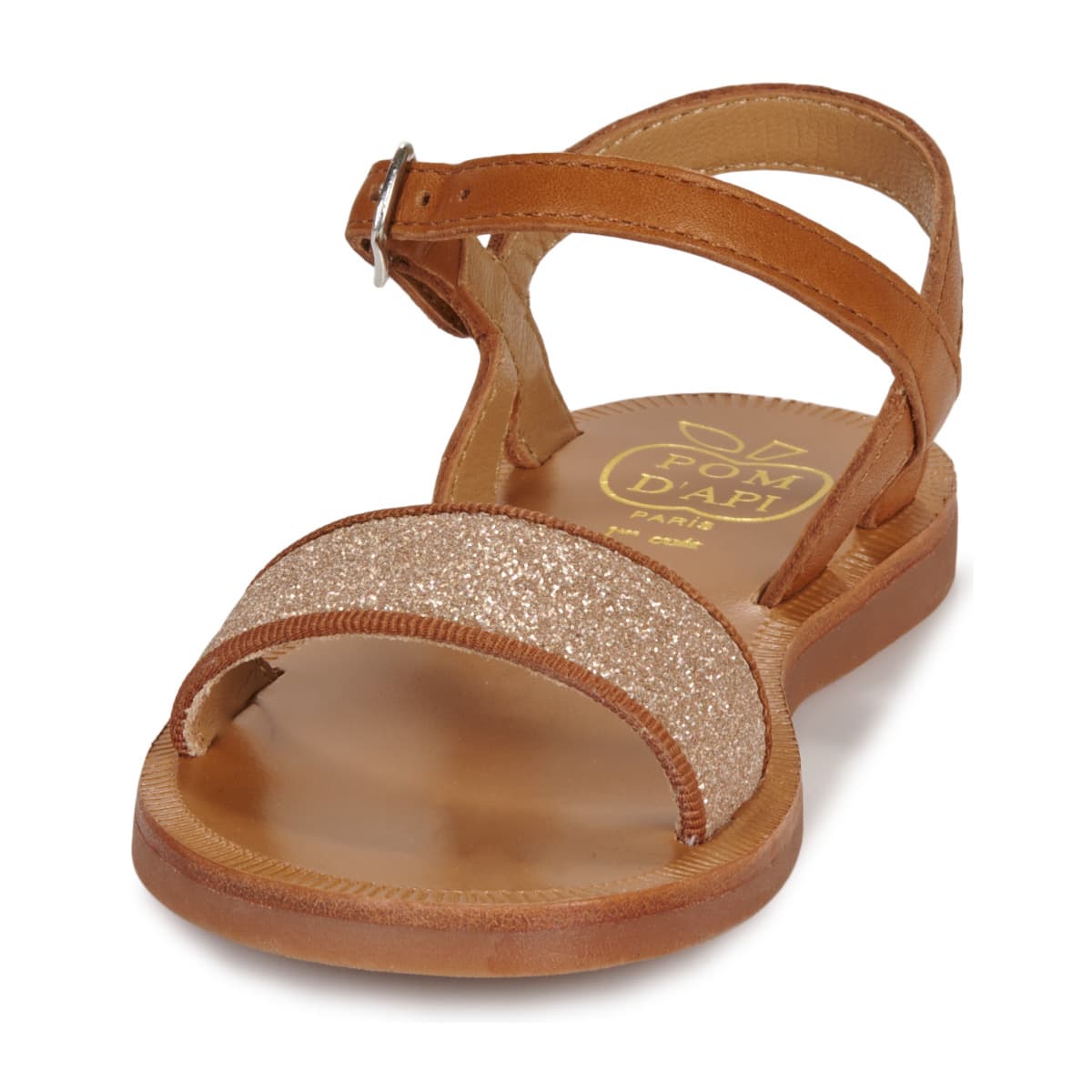 Girls' Sandals Pom d'Api Brown