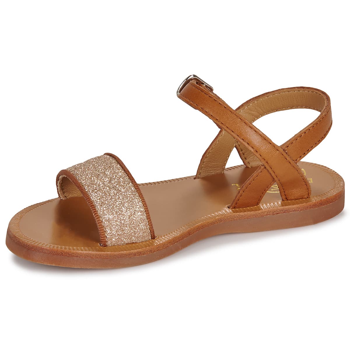 Girls' Sandals Pom d'Api Brown
