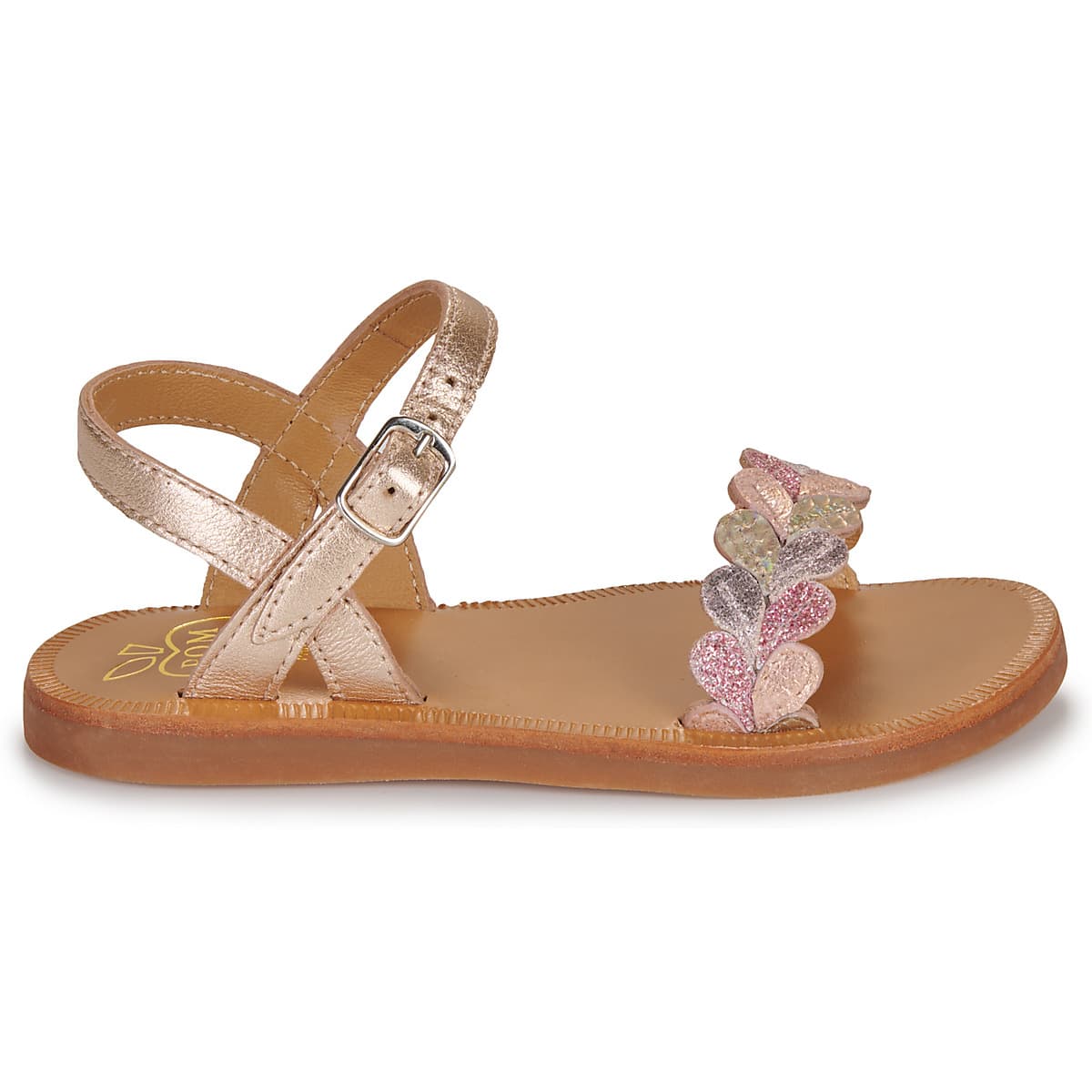 Girls' Sandals Pom d'Api Gold