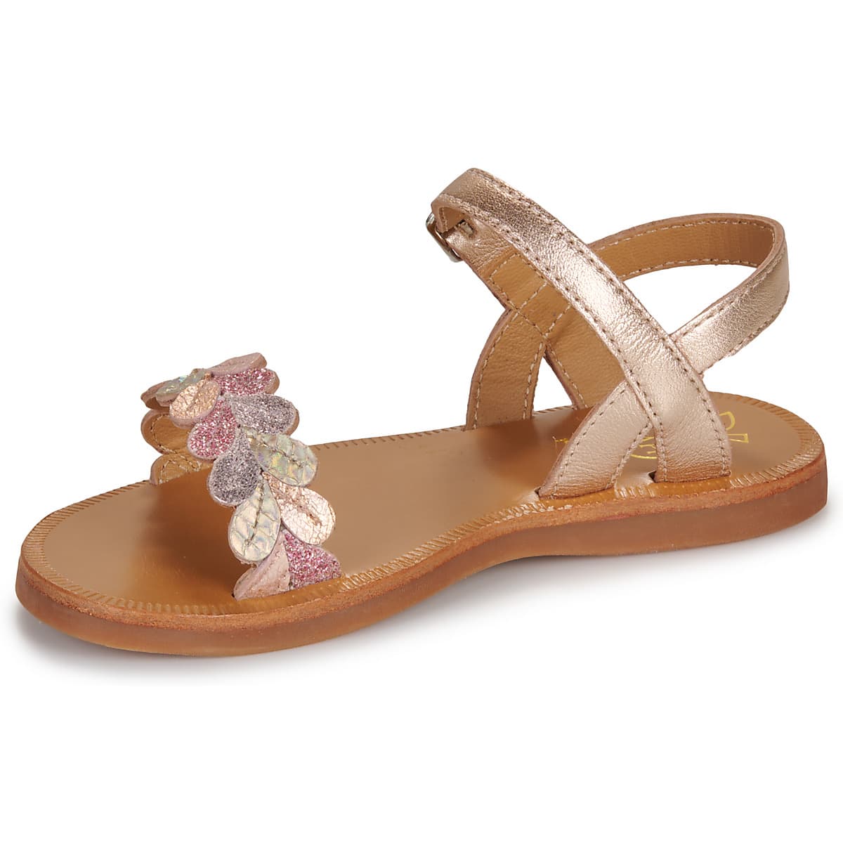 Girls' Sandals Pom d'Api Gold
